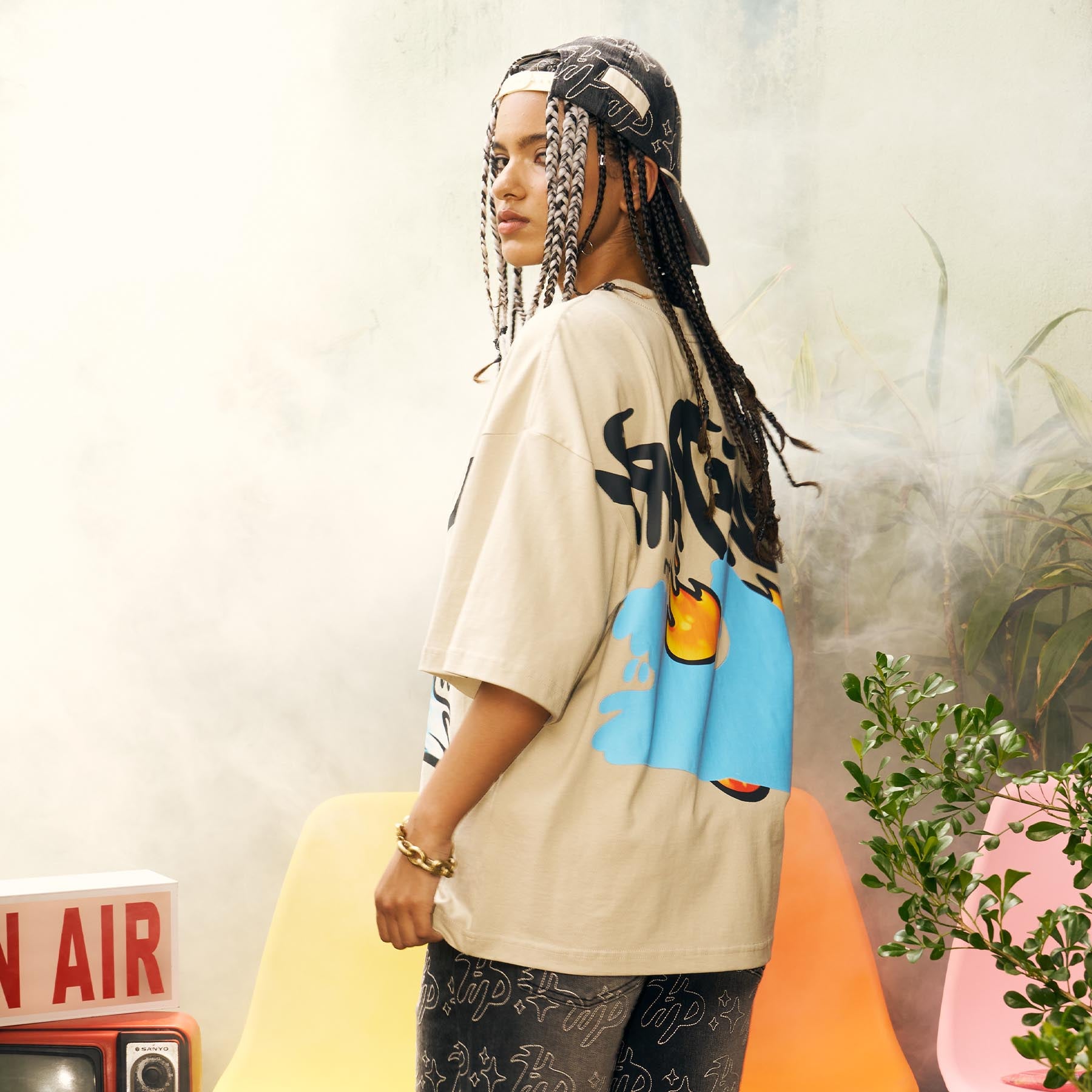 Tsunami Weekend Tee - Off White