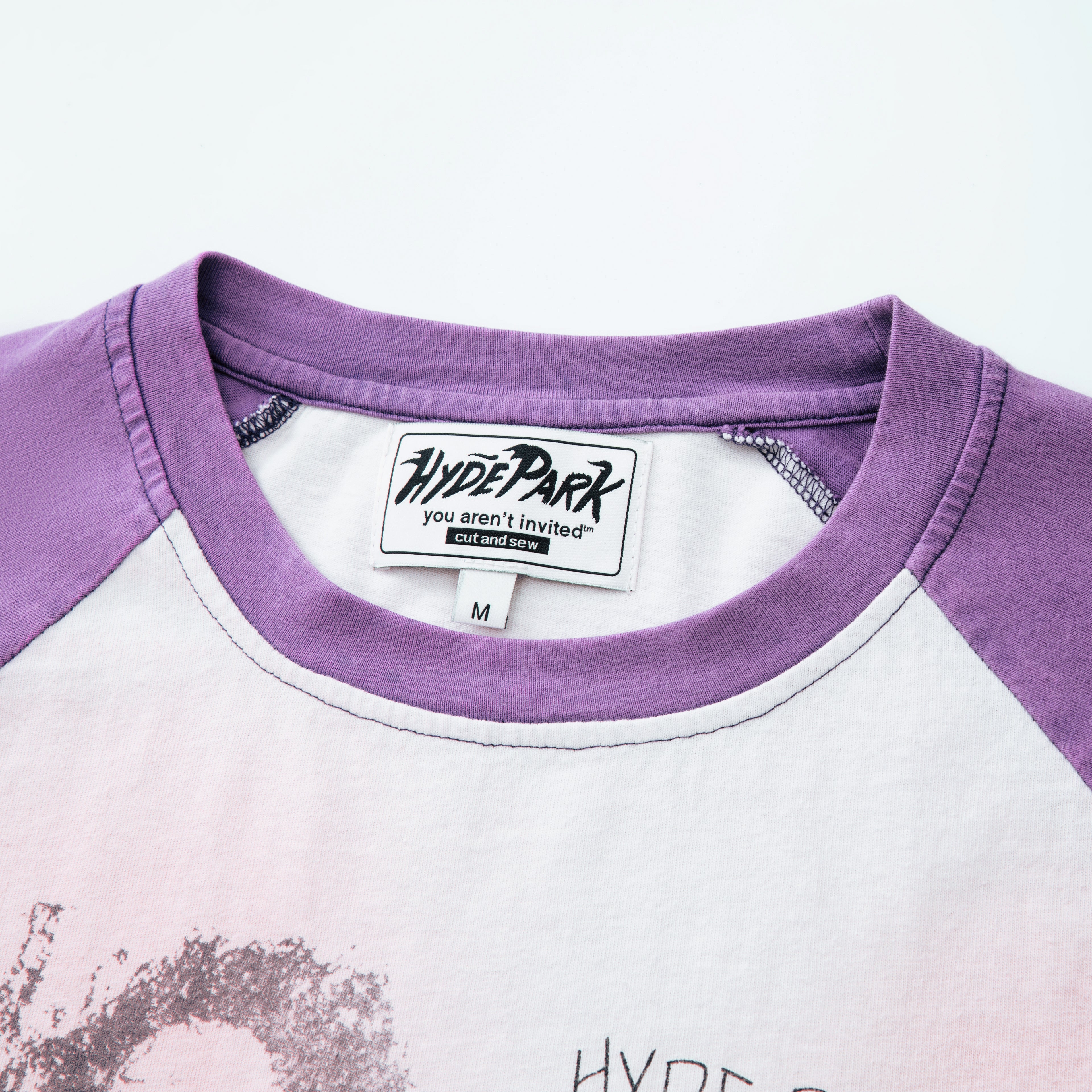 I Heart Cash Raglan- Purple
