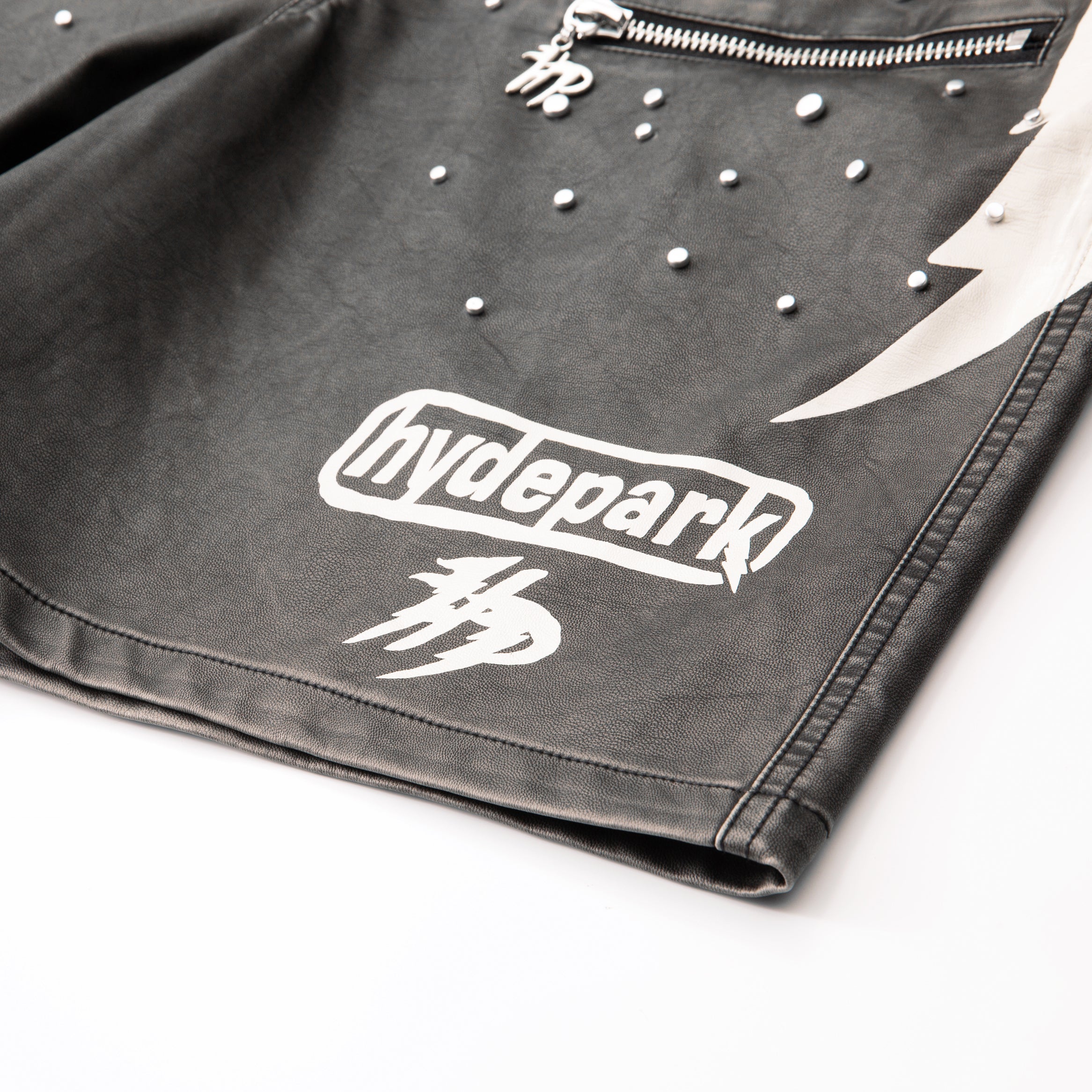 Super Speed Racer Moto Short - Black