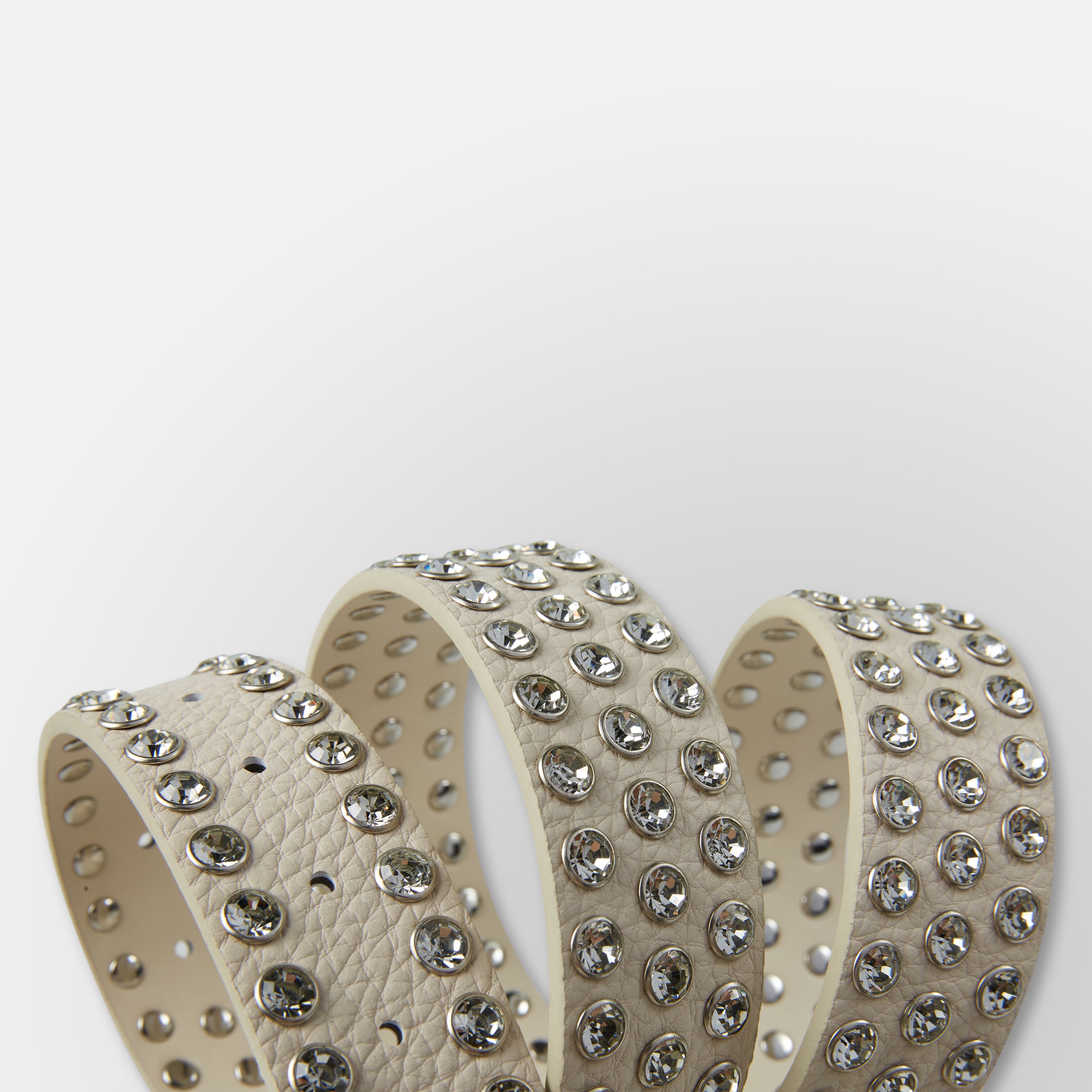 White Skull Belt