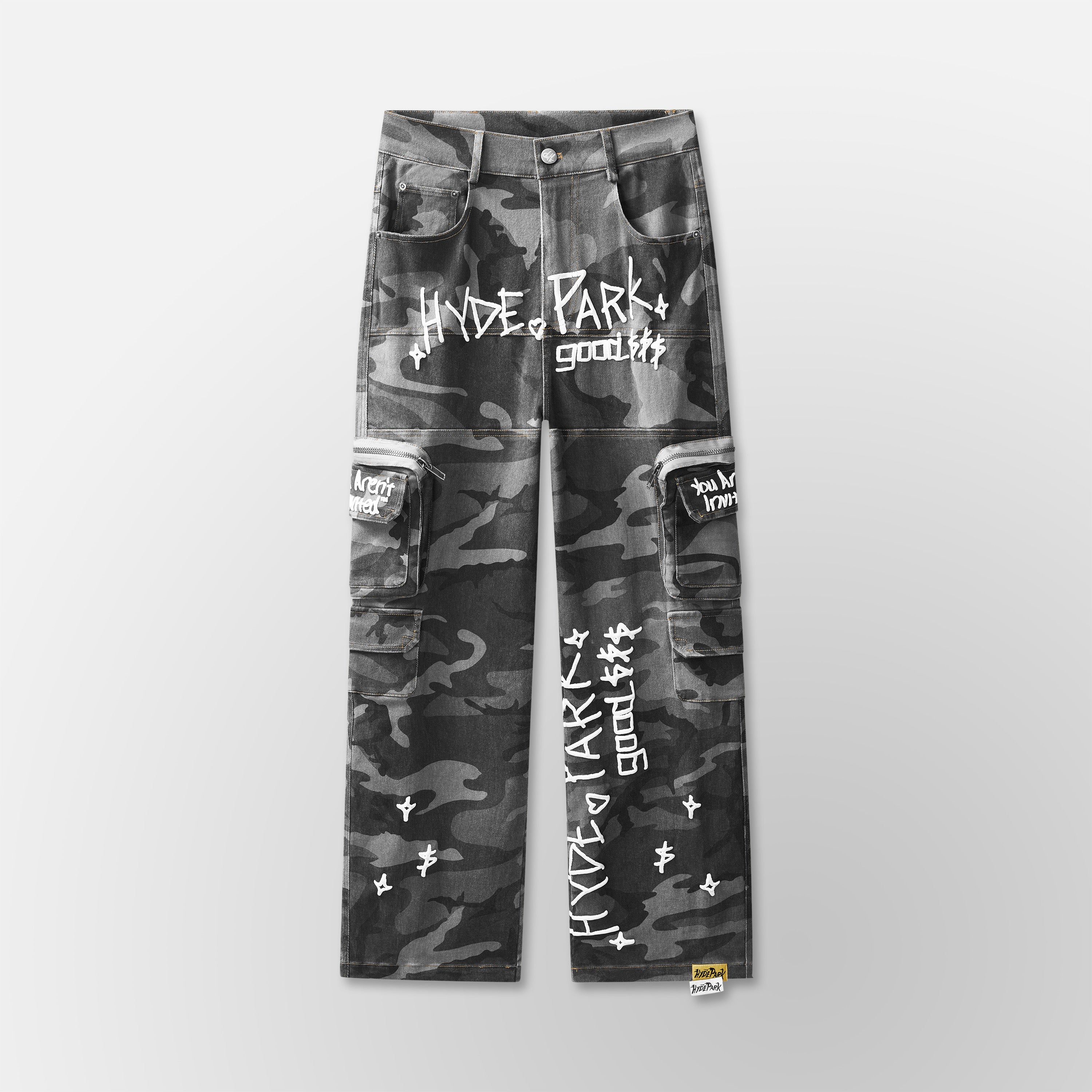 Urban Desert Camo Cargo Fatigue - Grey