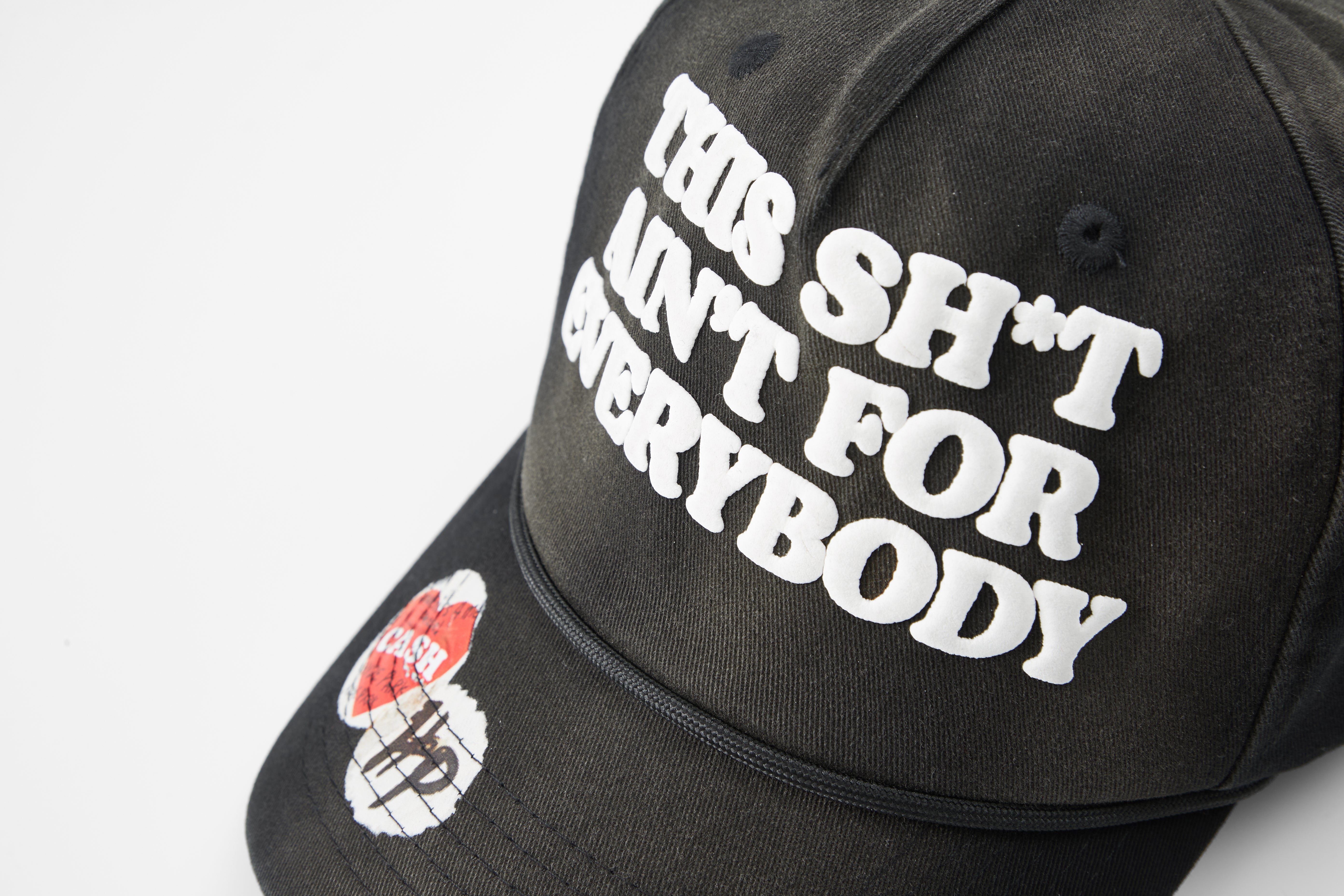This Shit Ain't for Everybody Cap- Black