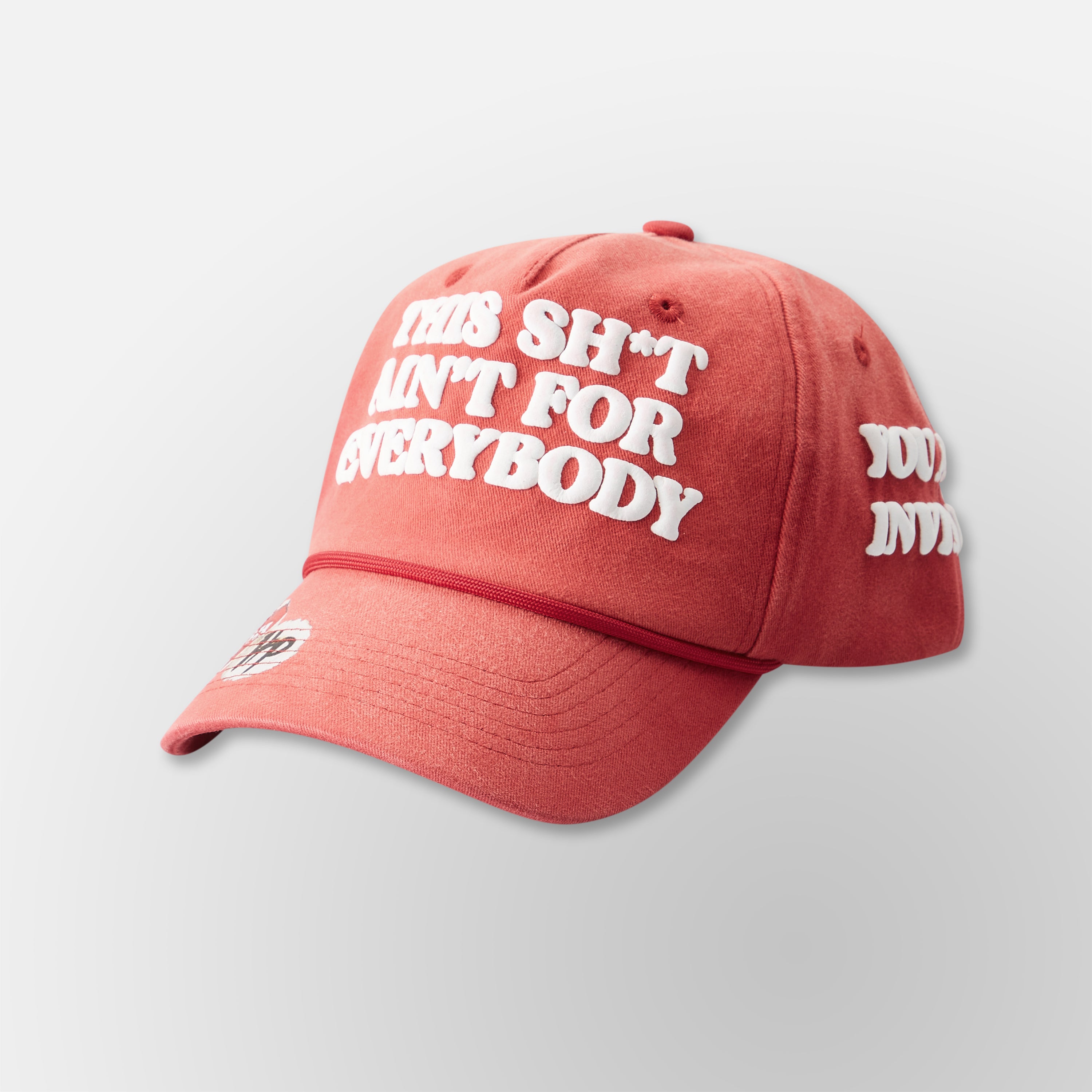 This Shit Ain't for Everybody Cap - Red