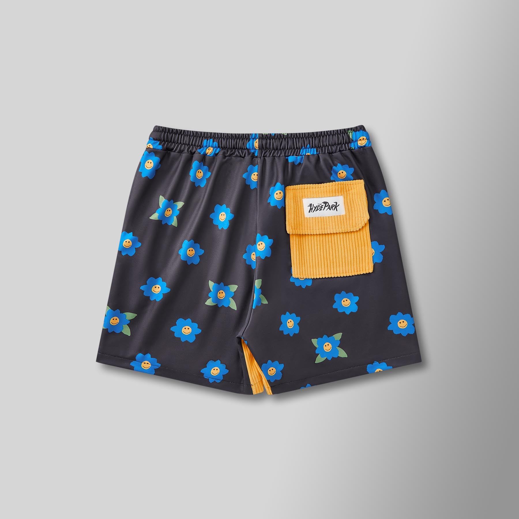 Mash Up The Weekend Shorts - Blue Lemon