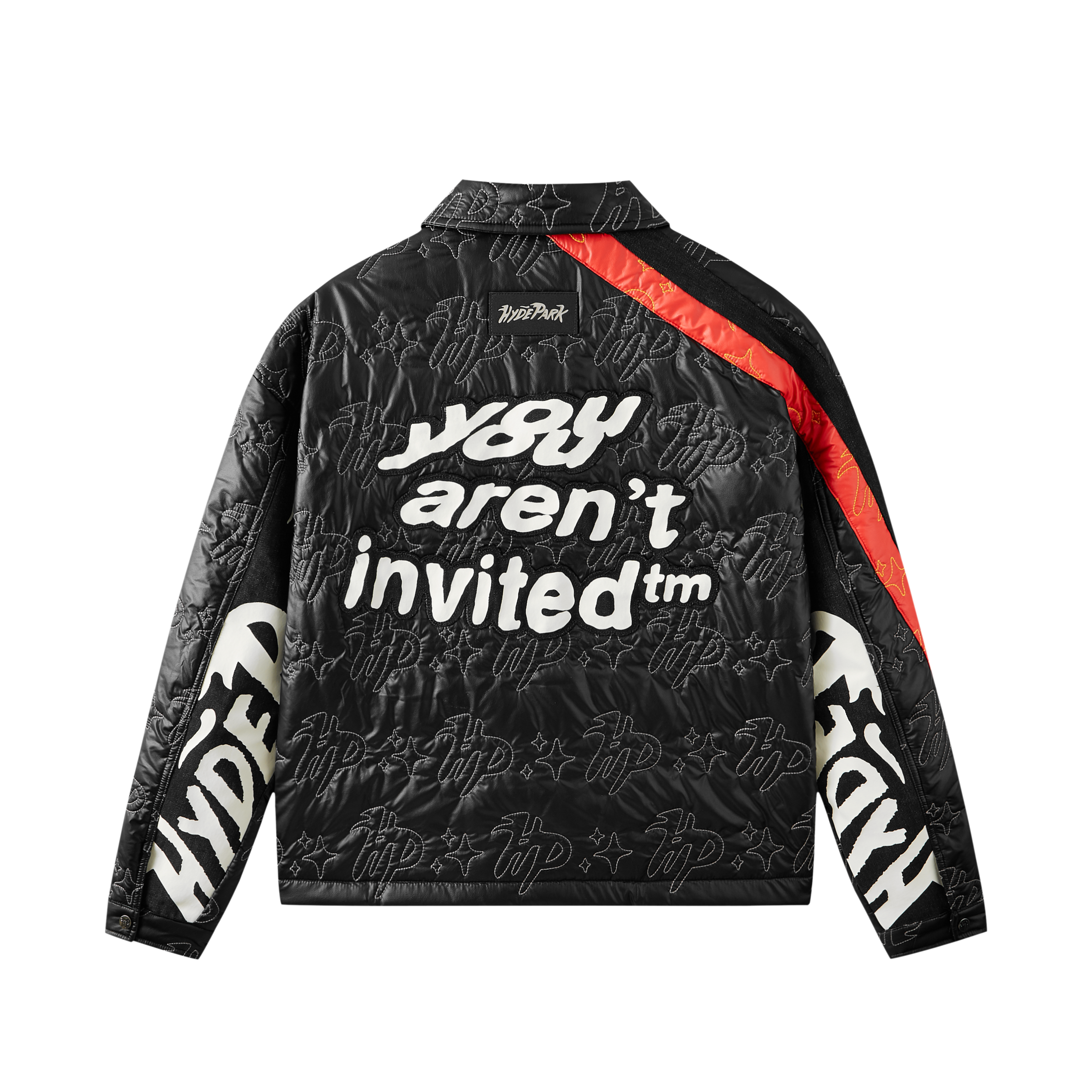 Moto Racer Coach Jacket - Black