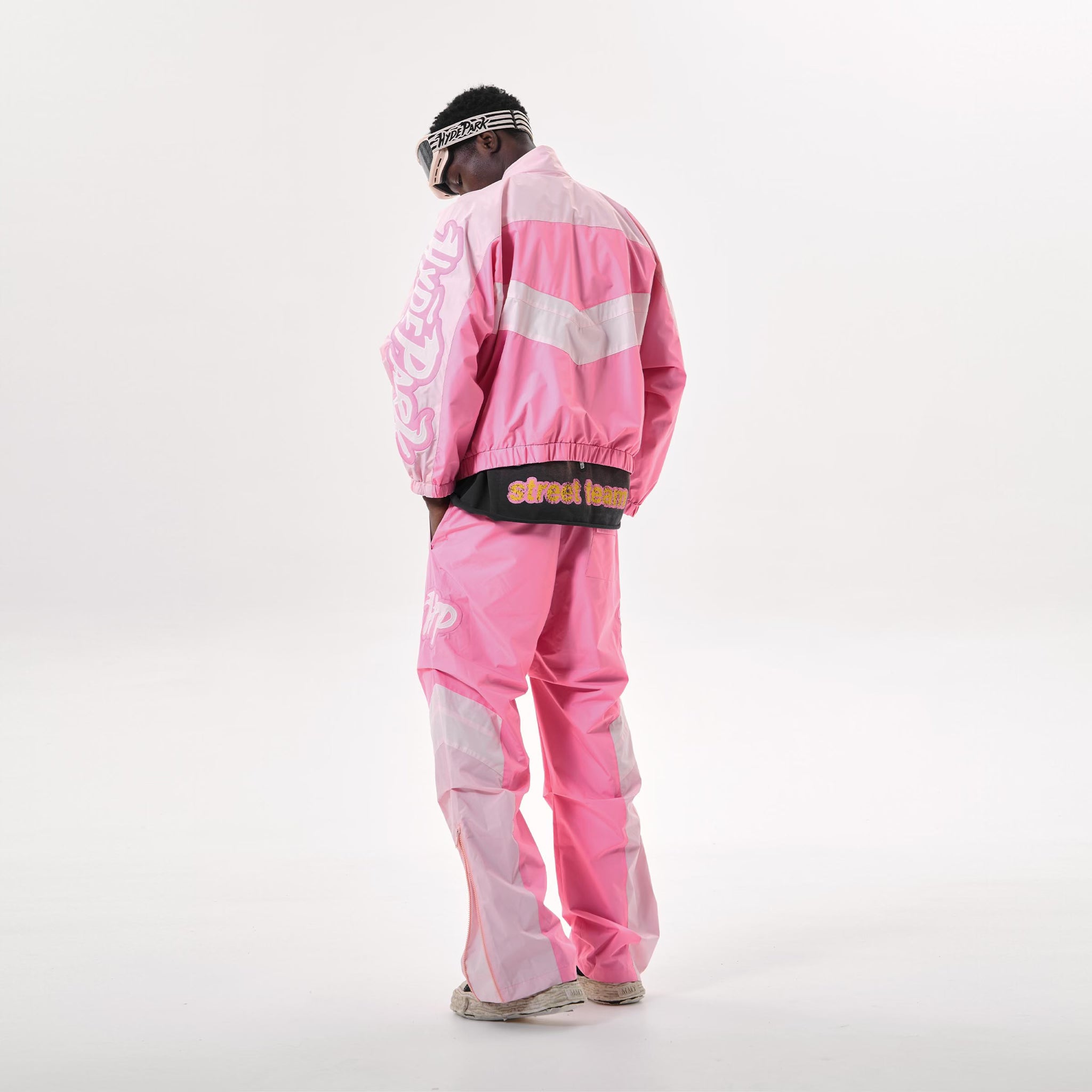 Street Team Windbreaker Jacket - Pink