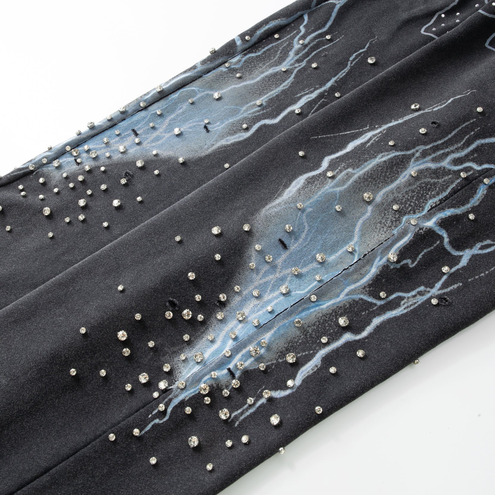 Grayskull- Throw Back- Wide Leg Jogger- Black