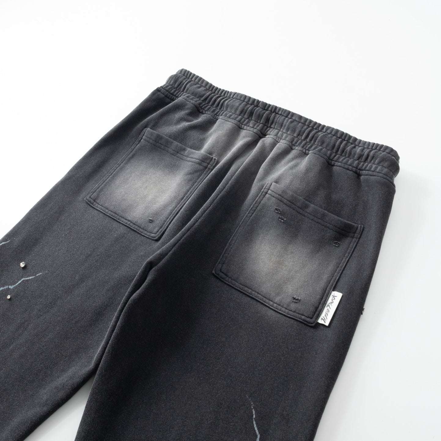 Grayskull- Throw Back- Wide Leg Jogger- Black