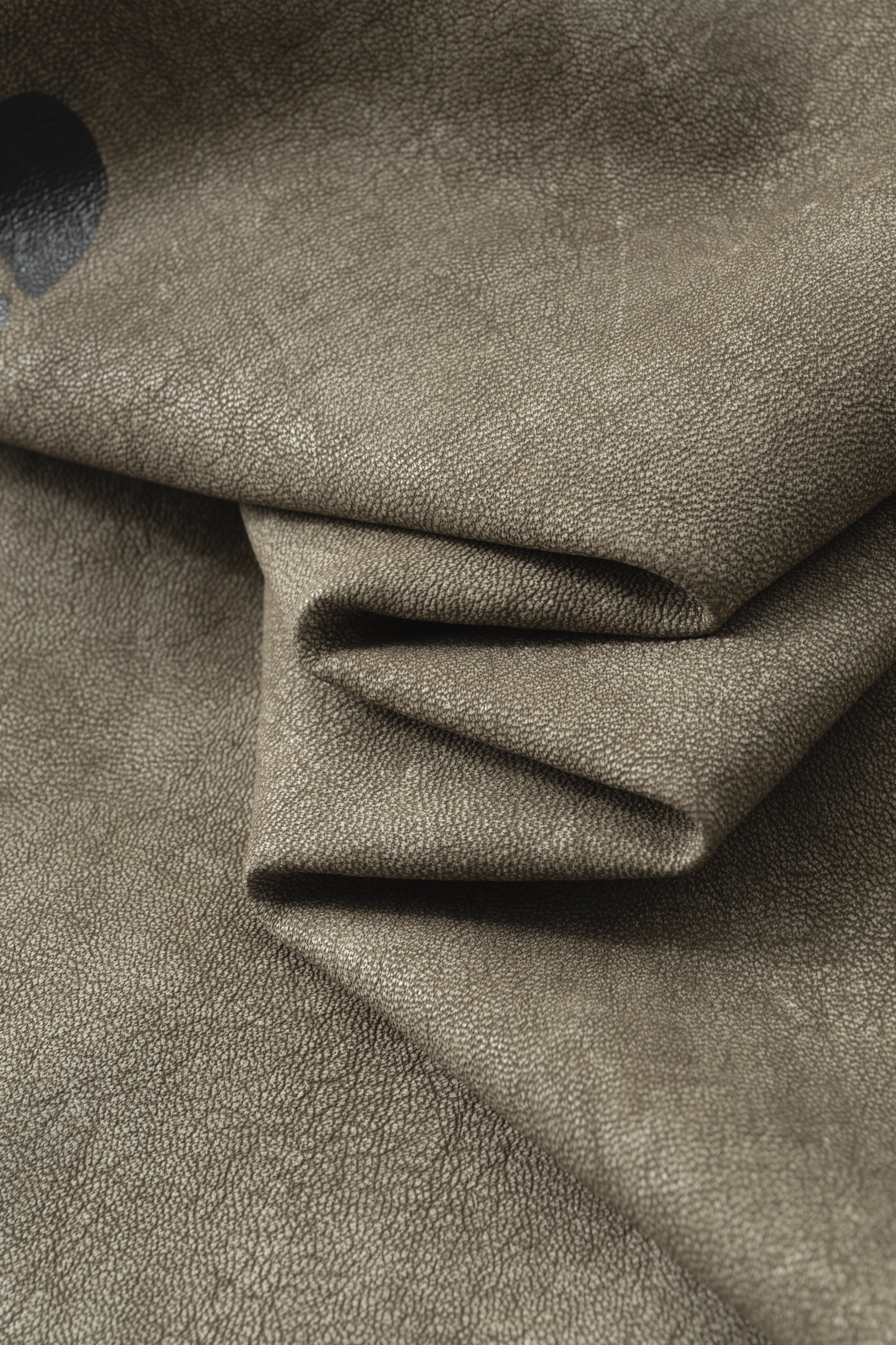 Super Speed Racer Moto Jacket - Collar - Sand