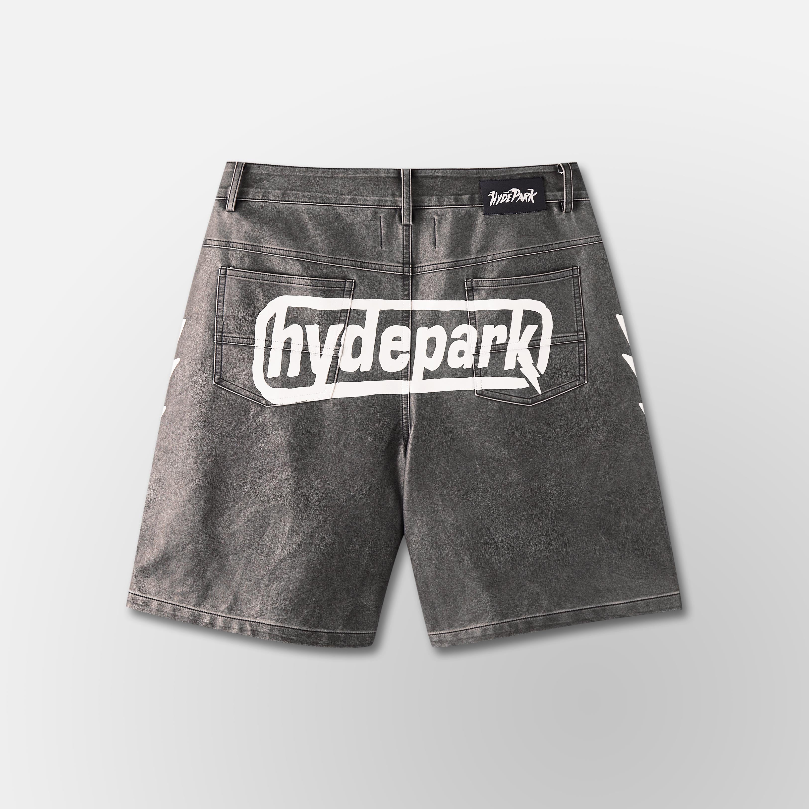 Super Speed Racer Moto Short - Black