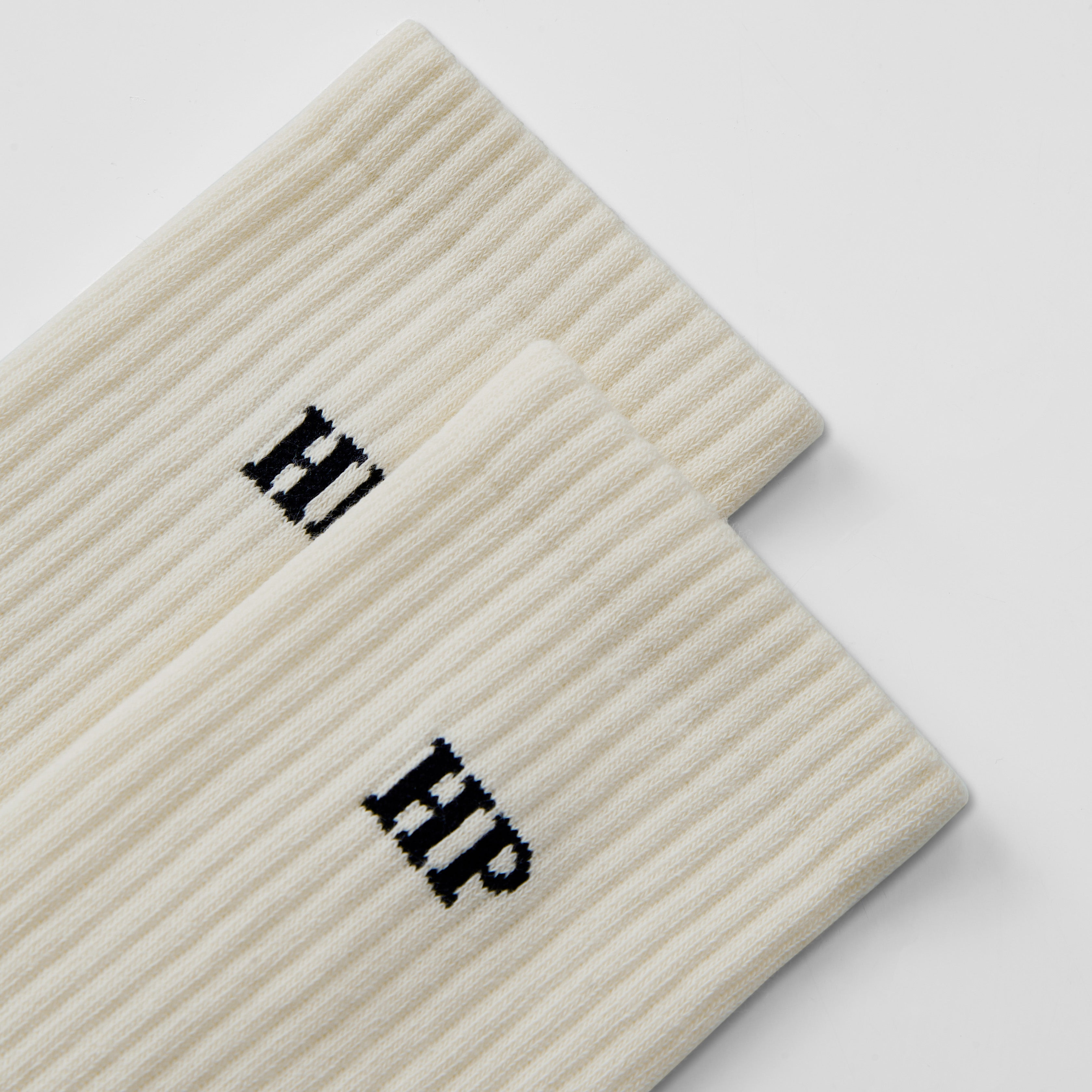 FNDMNTLS- Over Size Sock- Cream