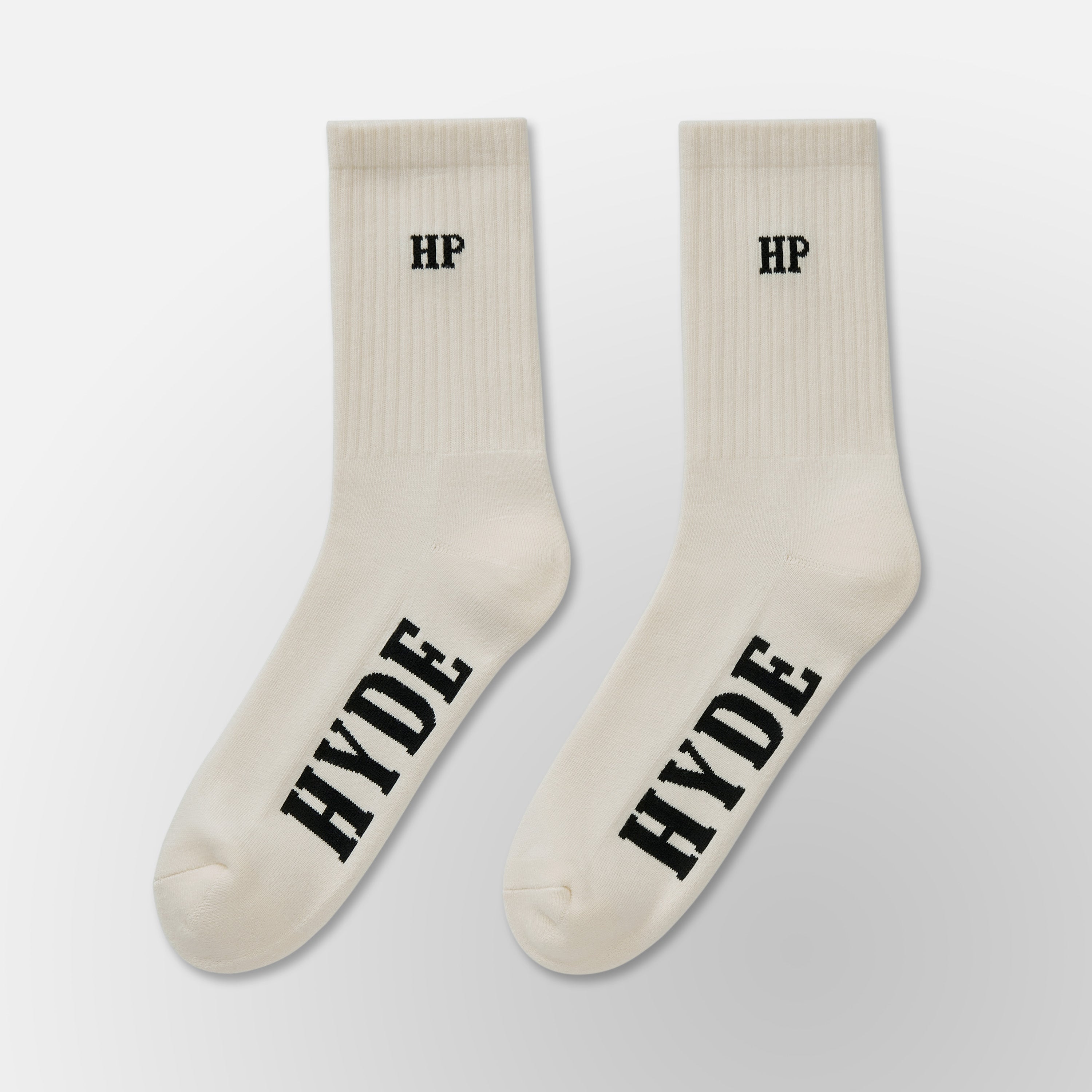 FNDMNTLS- Over Size Sock- Cream