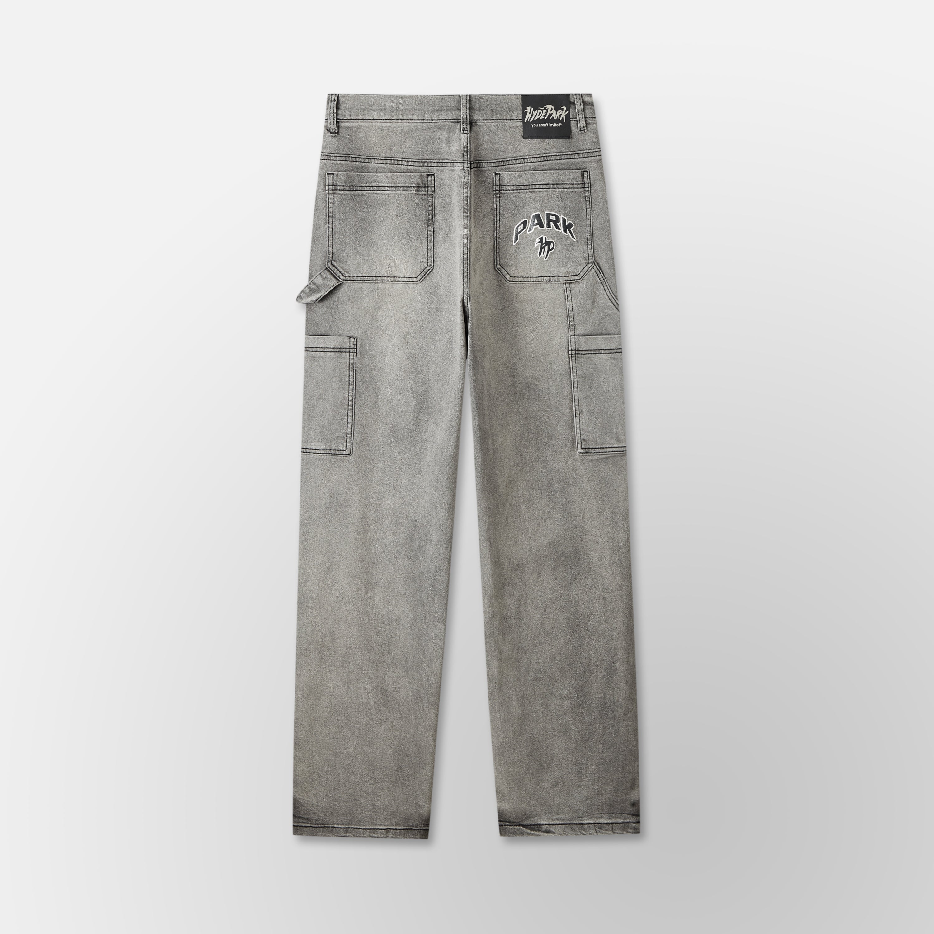 Jewels Denim Work Pants - Black