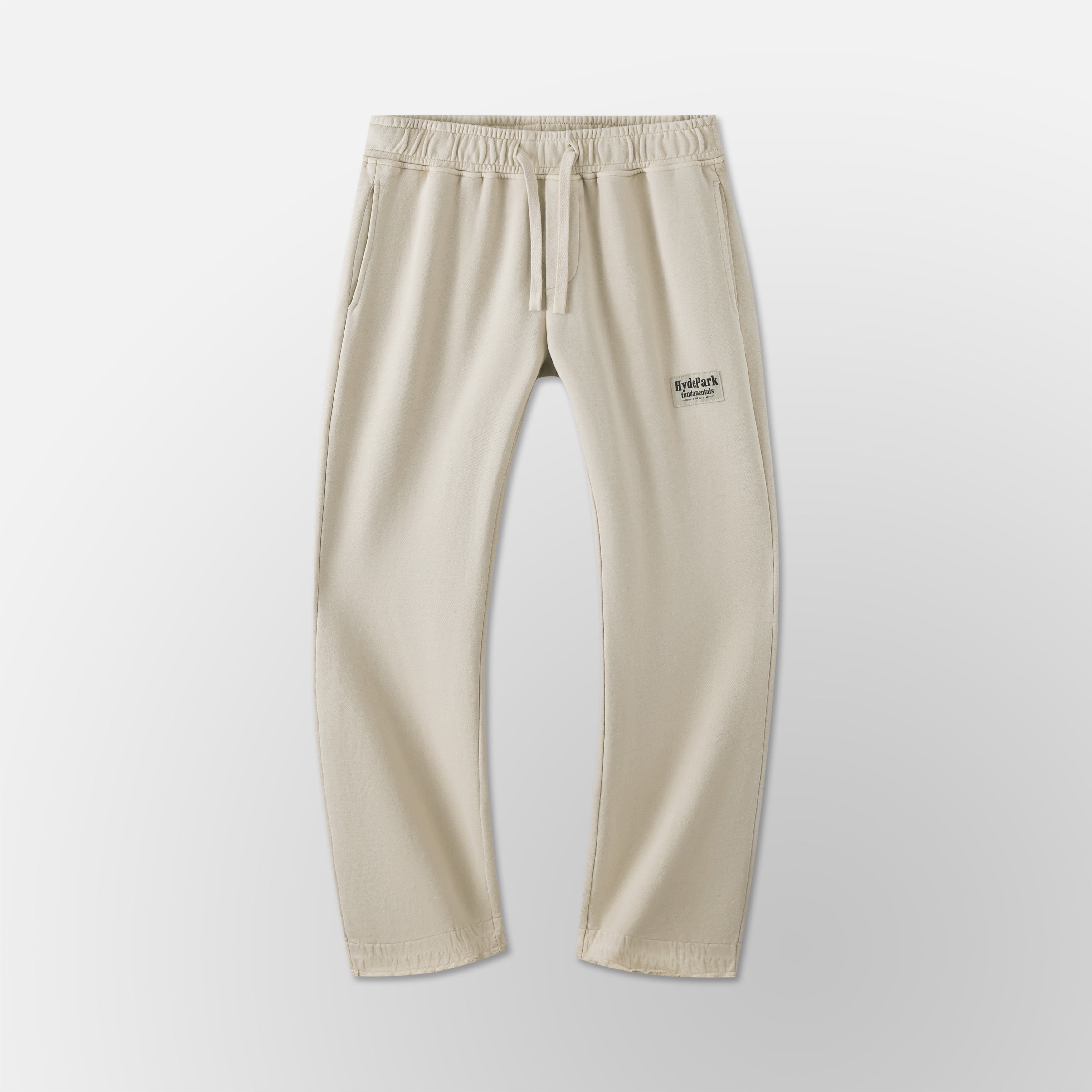 FNDMNTLS- Wide Jogger- Cream