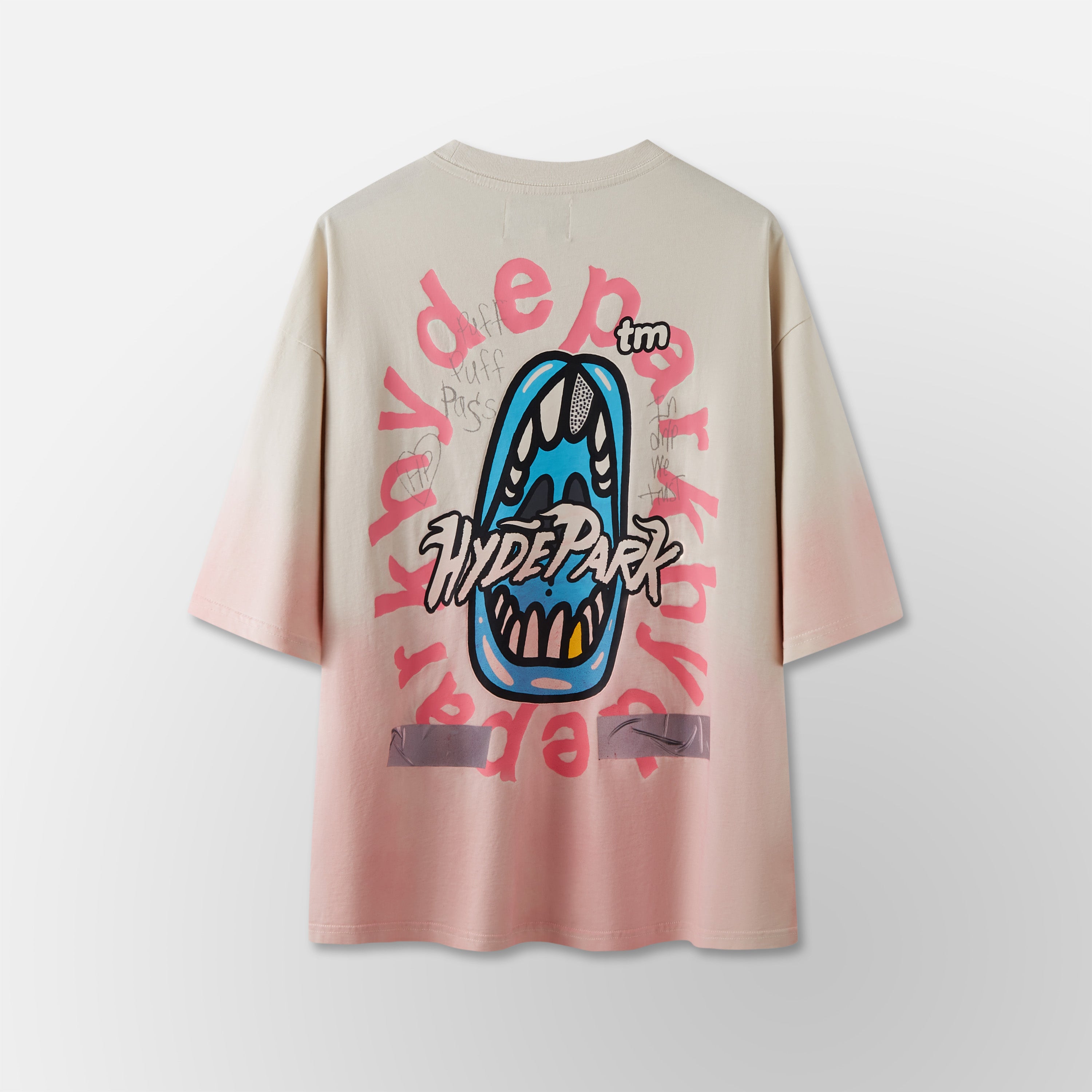Money Where Your Mouth ls Tee - Strawberry Milk