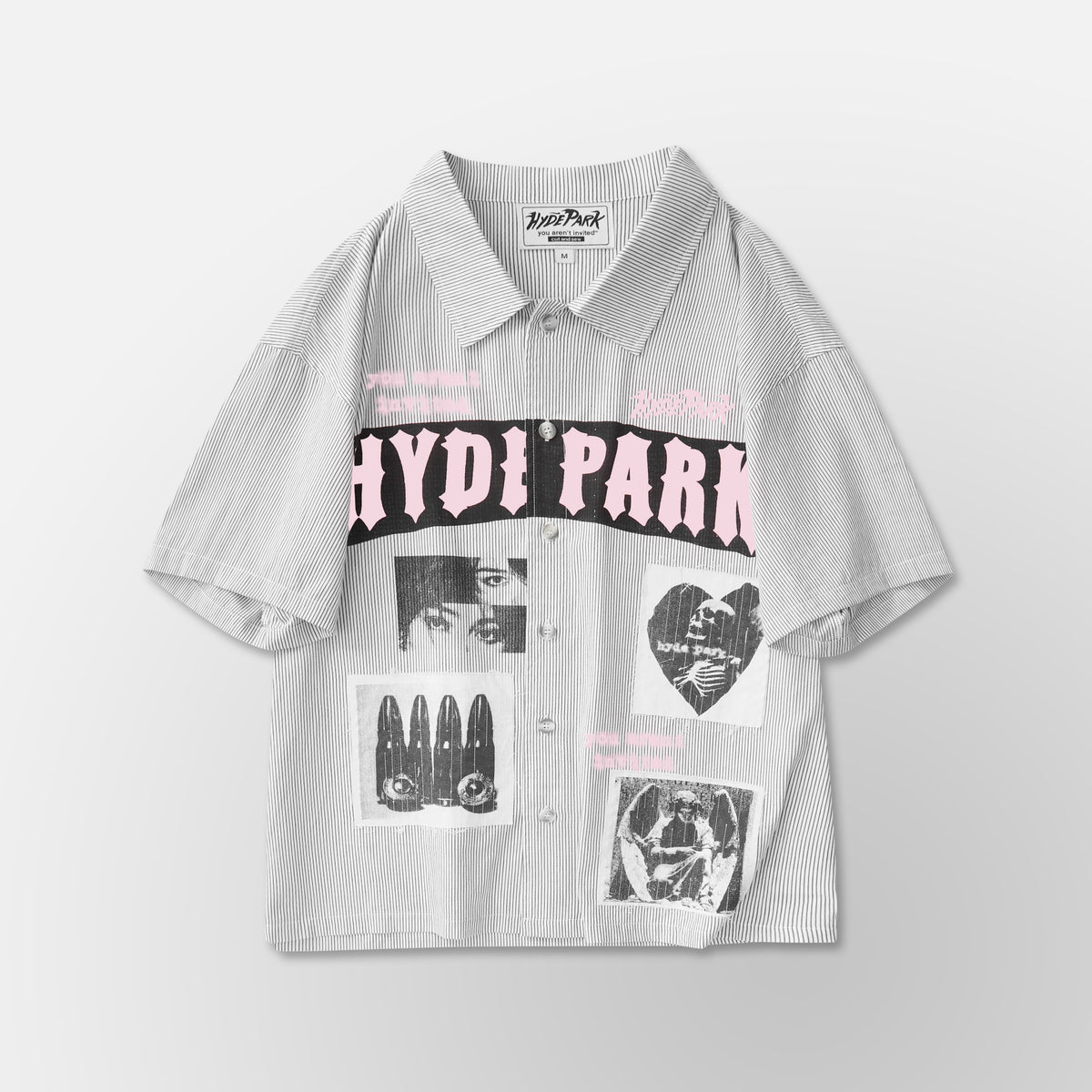 Grim Sympathy Short Sleeves Shirt - Cream