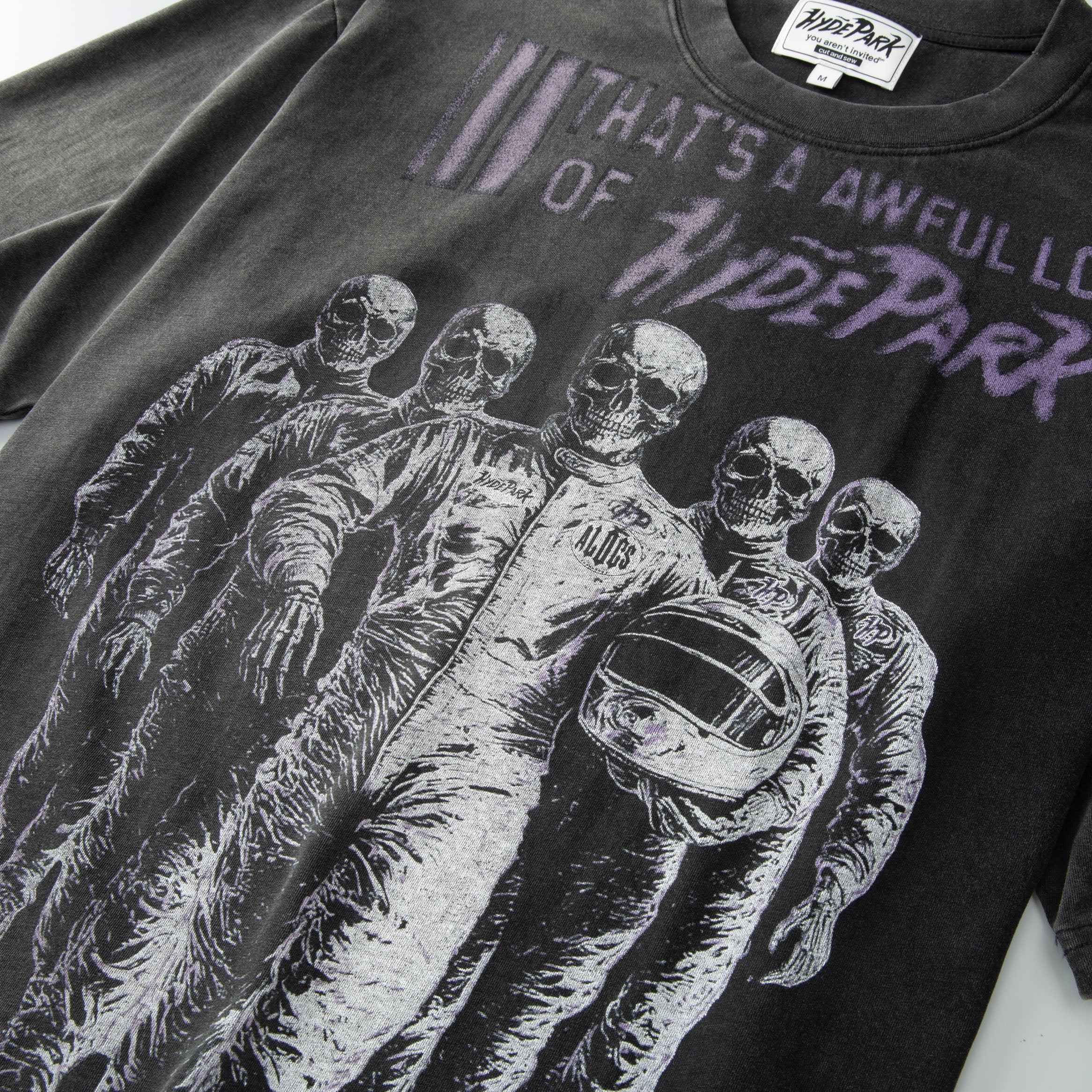 Cough Syrup Moto Racer Team T-shirt - Blk