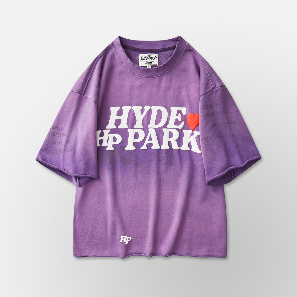 Slouch Cut Sweat Shirt - Purple