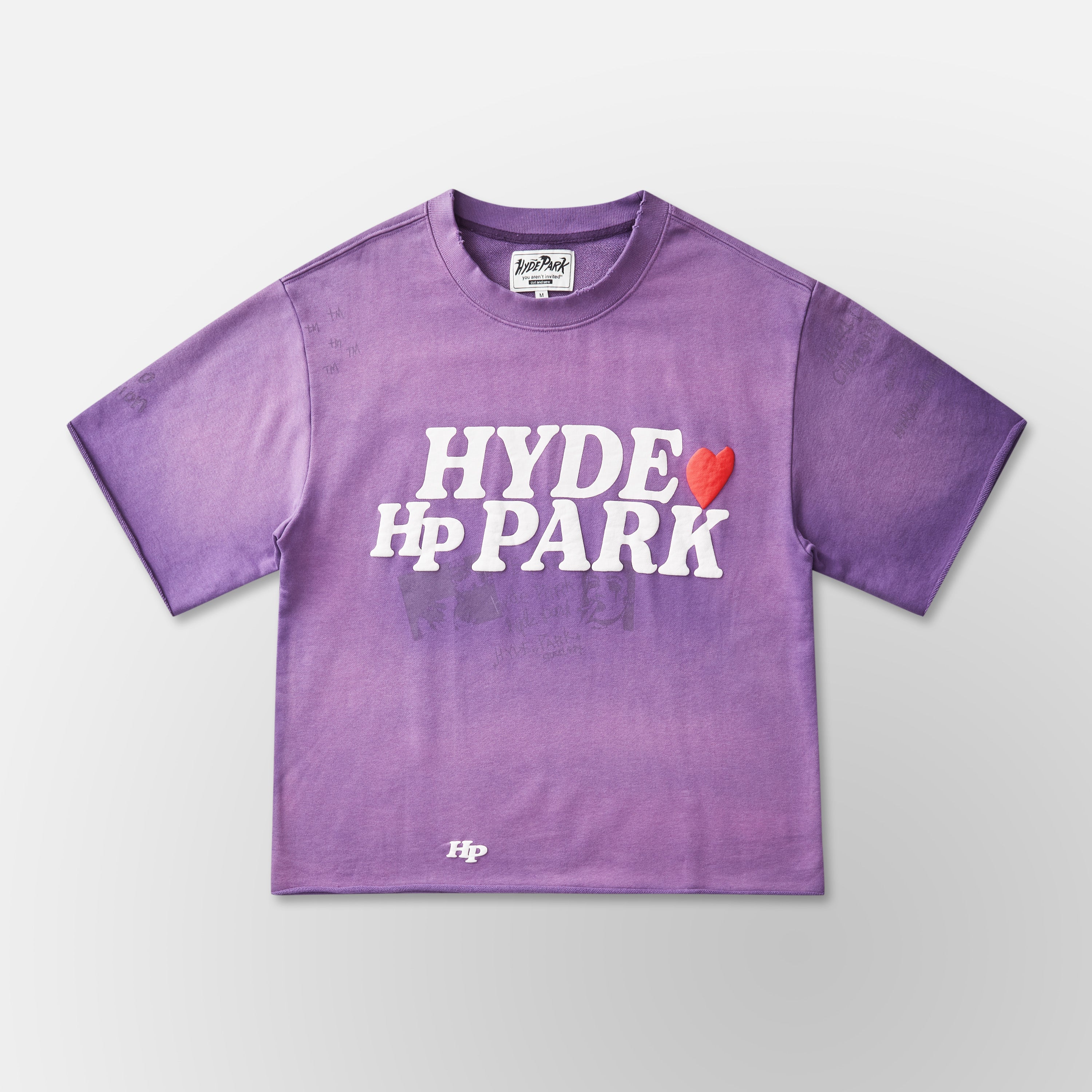 Slouch Cut Sweat Shirt - Purple