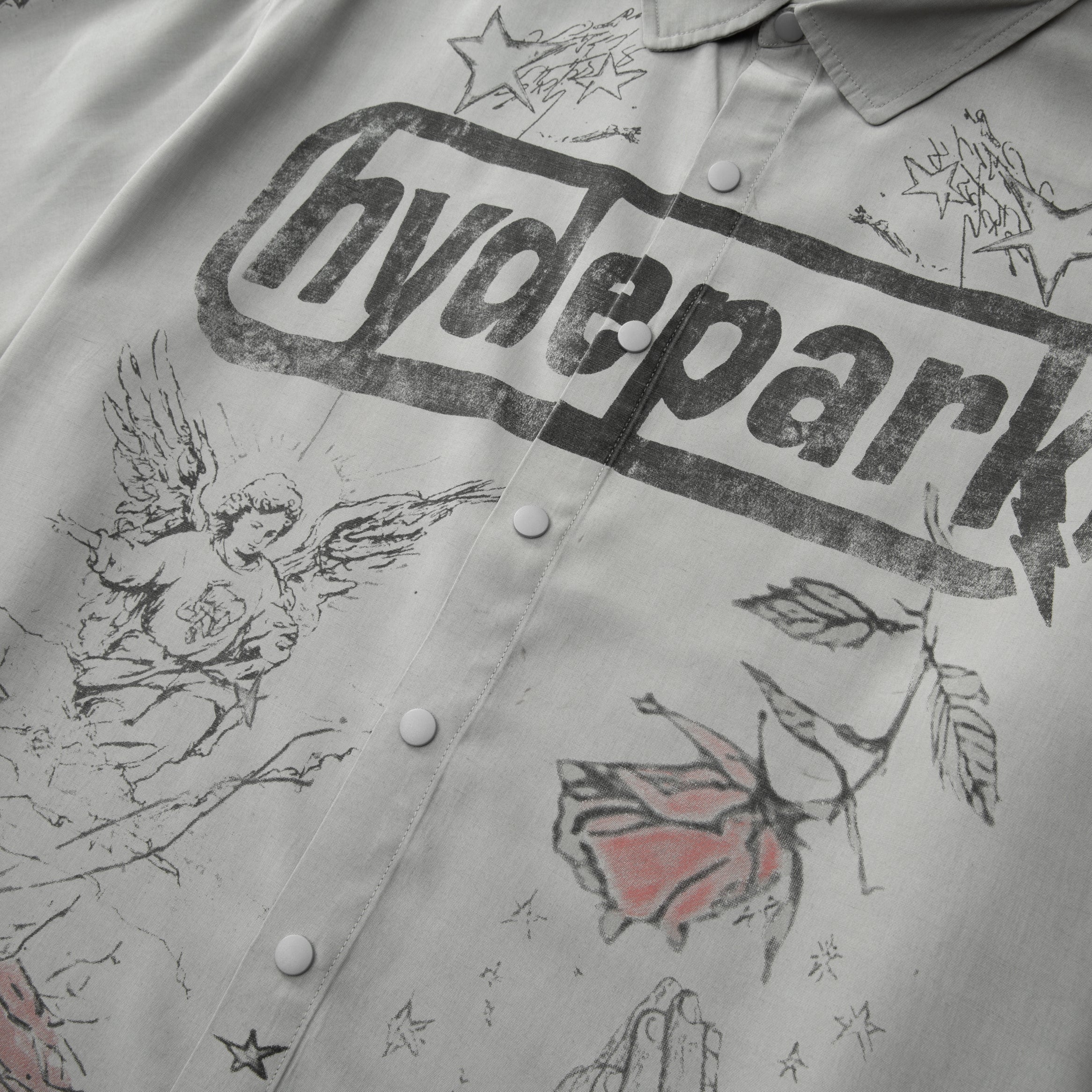 Sup-moto-mod Shirt - Gray