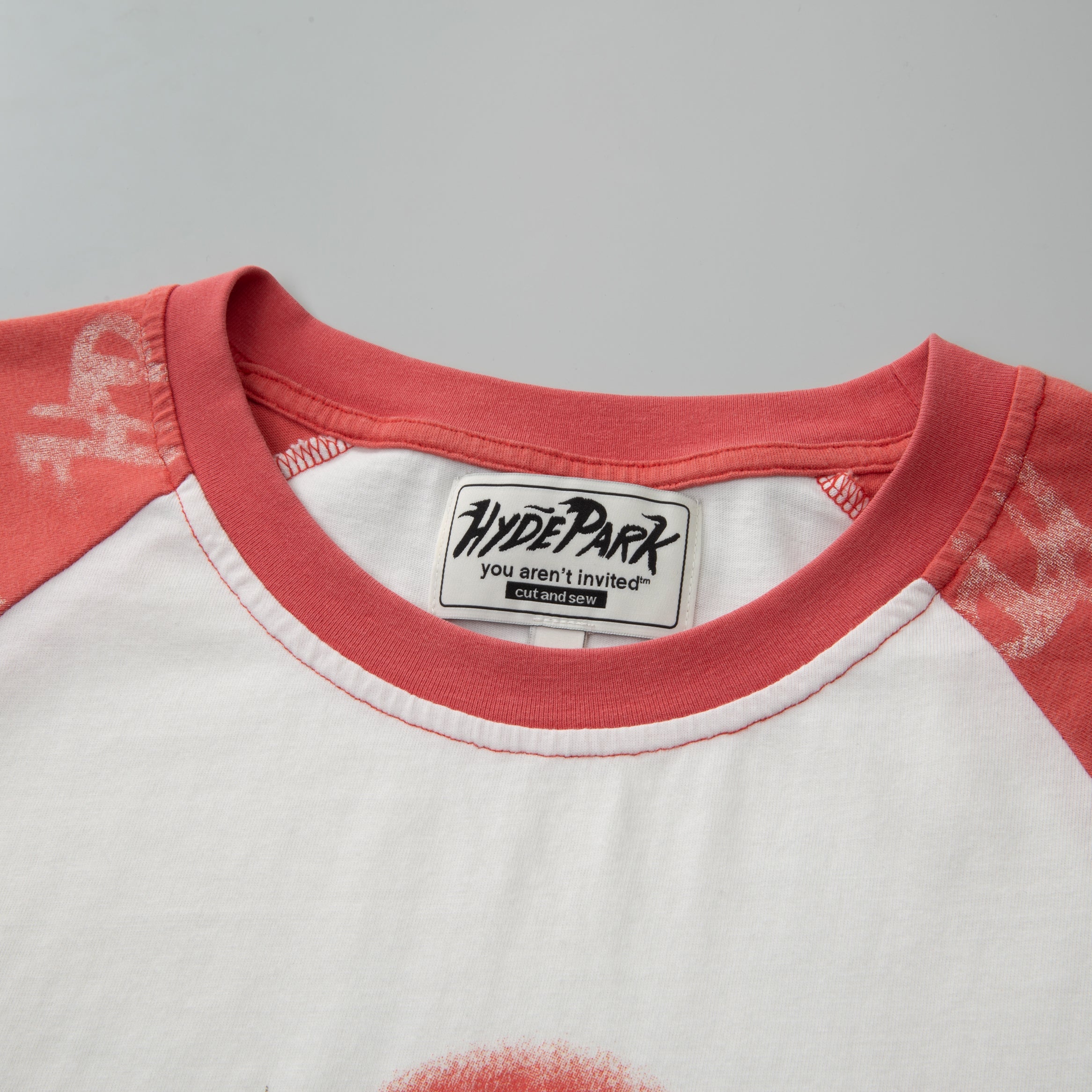 I Heart Cash Raglan- Red