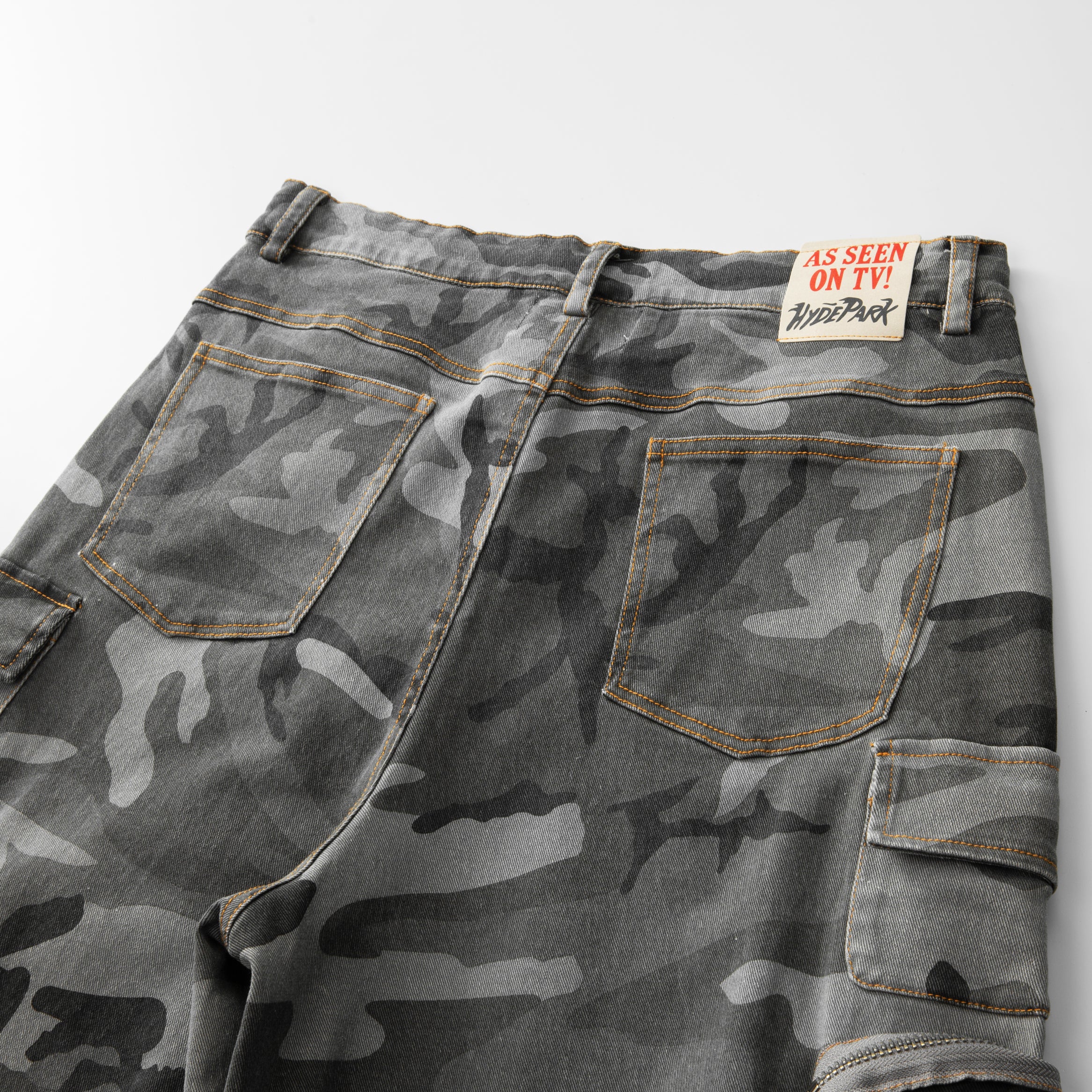 XXXtra Cargo Short - Grey Camo
