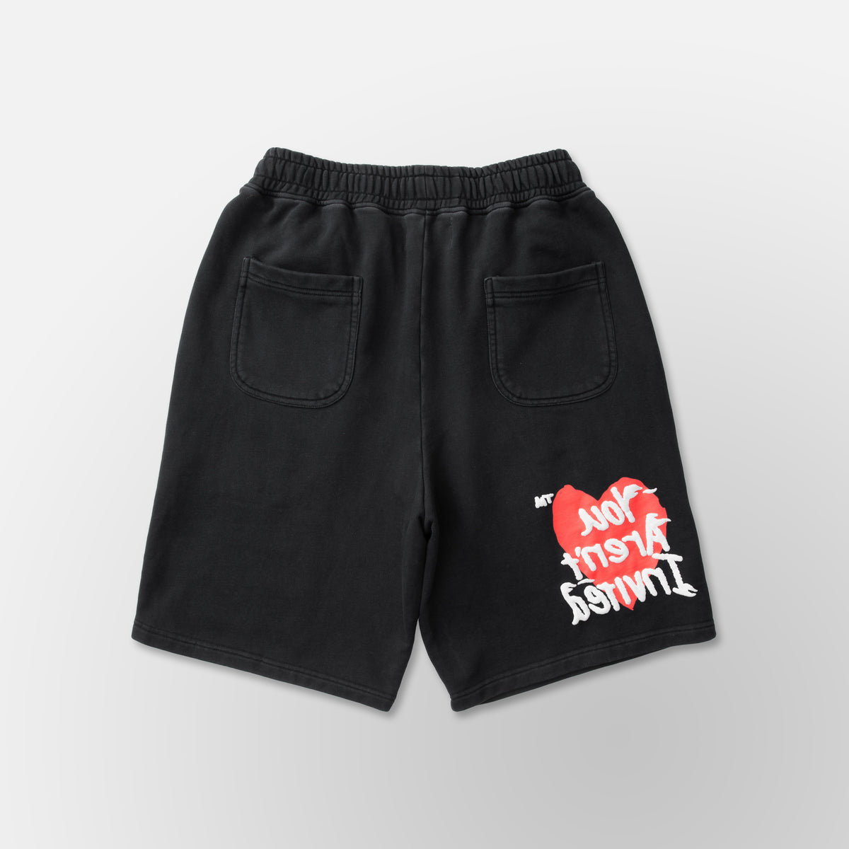 Throw Back YAI Shorts - Black