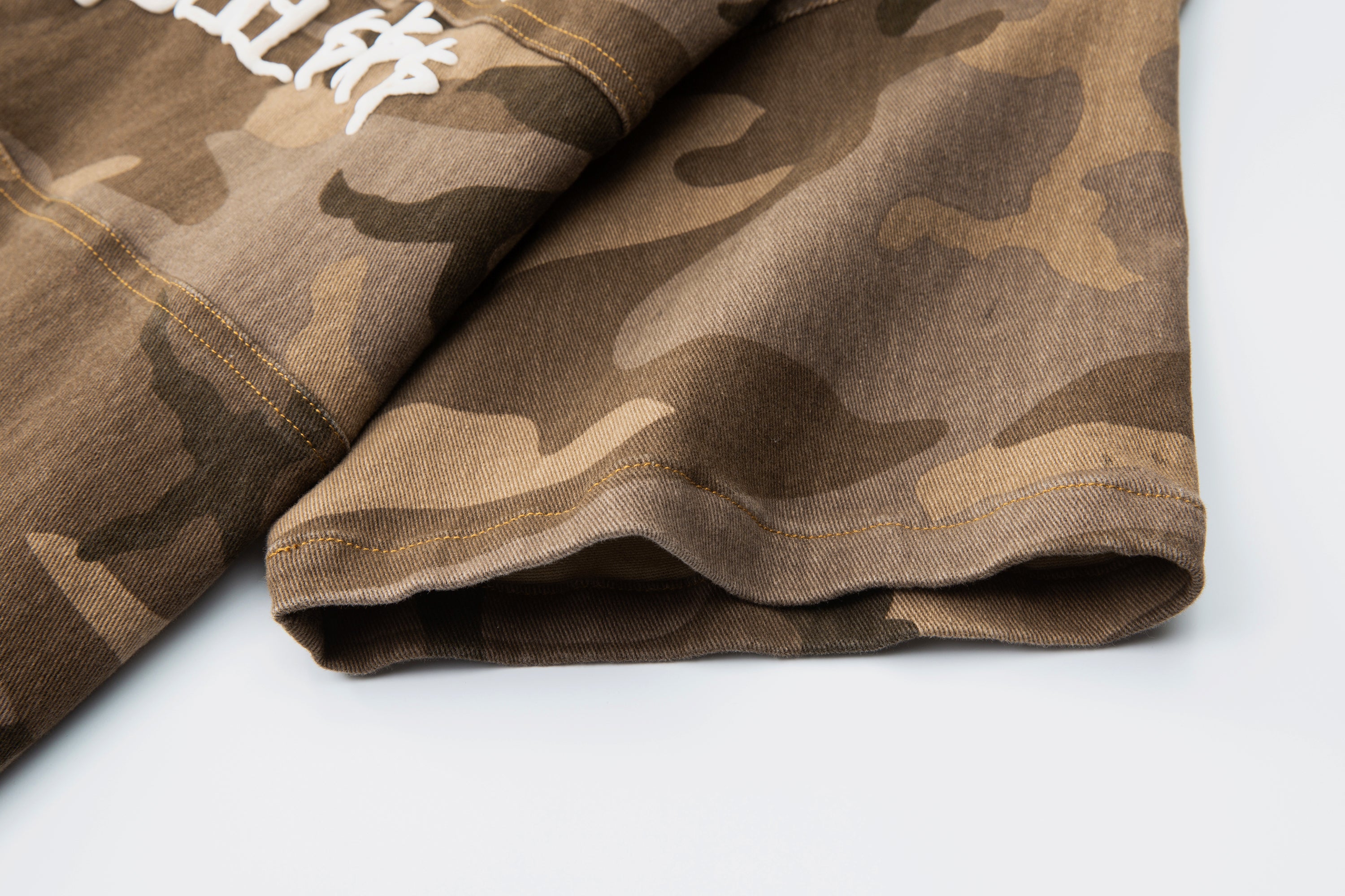 Urban Desert Camo Button Down Fatigue - Brown