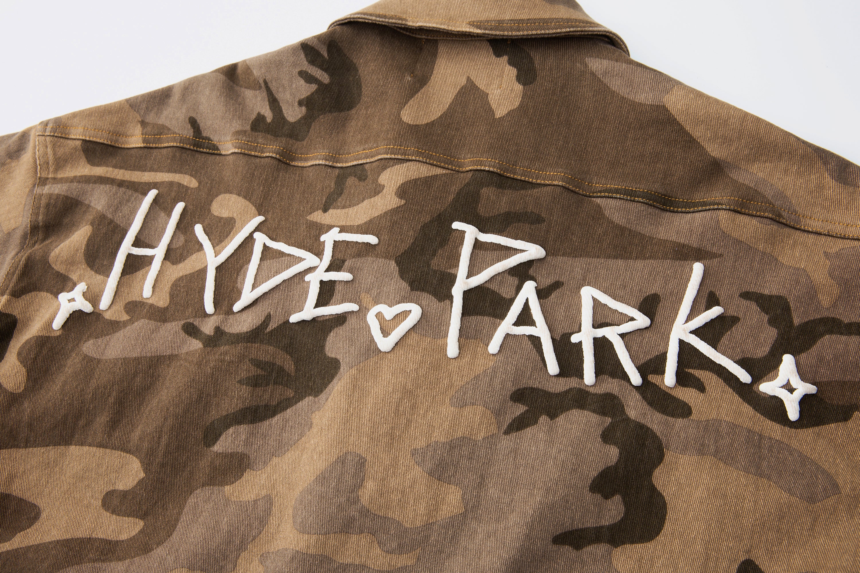 Urban Desert Camo Button Down Fatigue - Brown