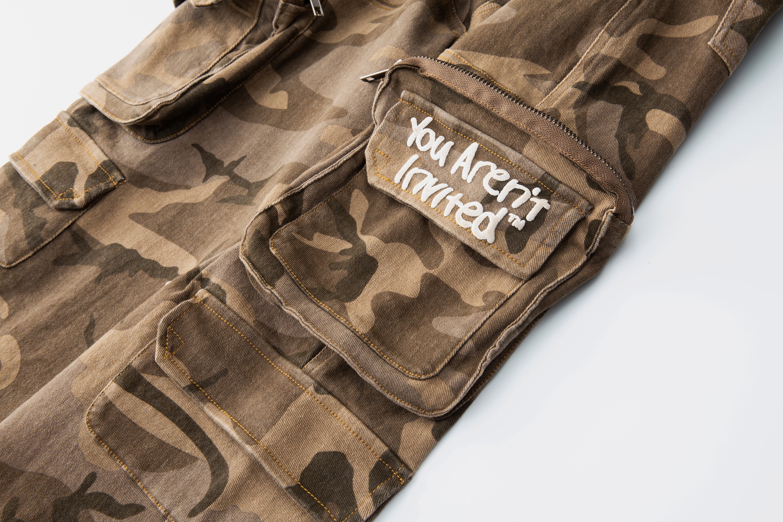 Urban Desert Camo Cargo Fatigue - Brown