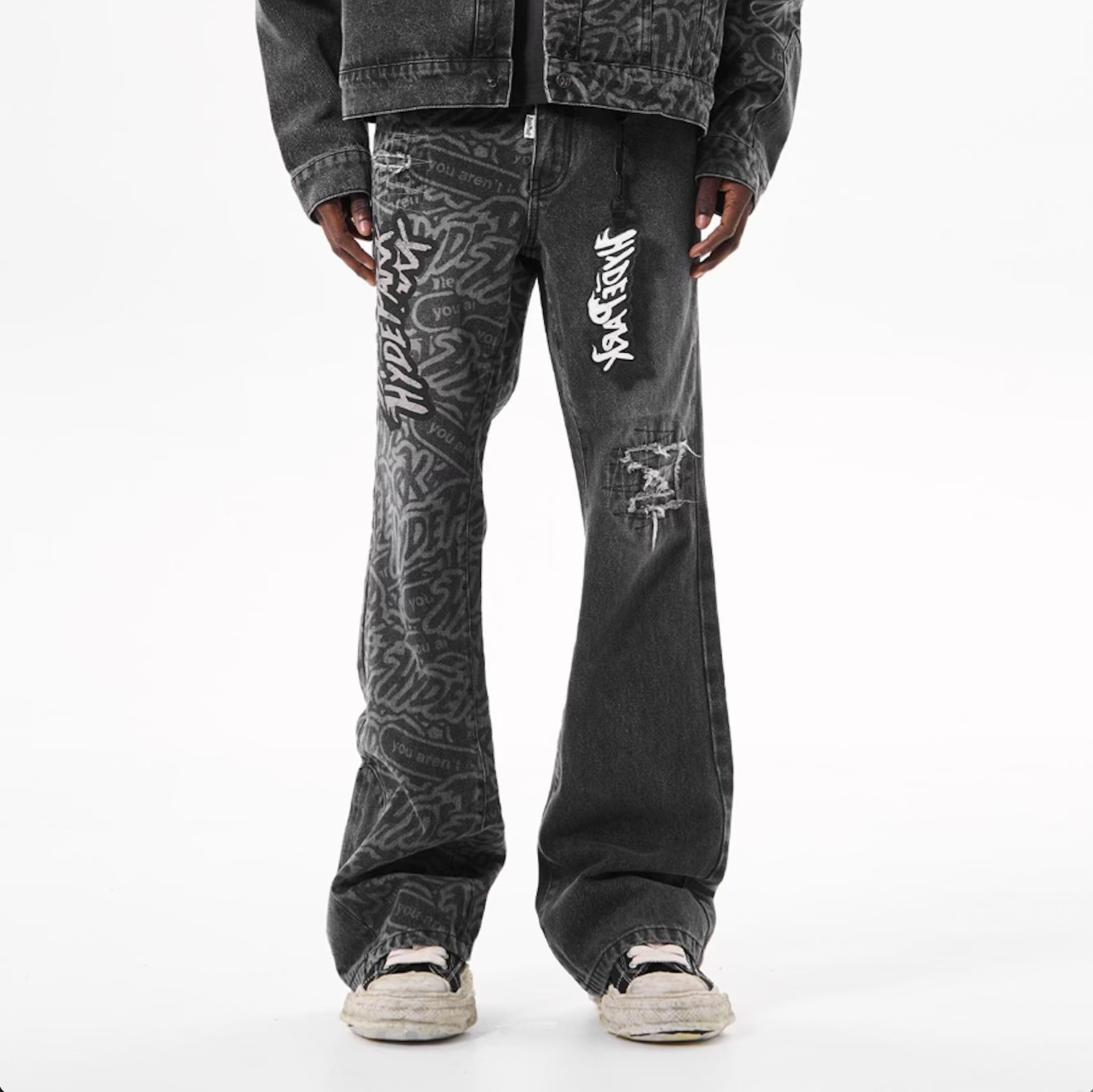Written Up Denim Pant - Black Ink