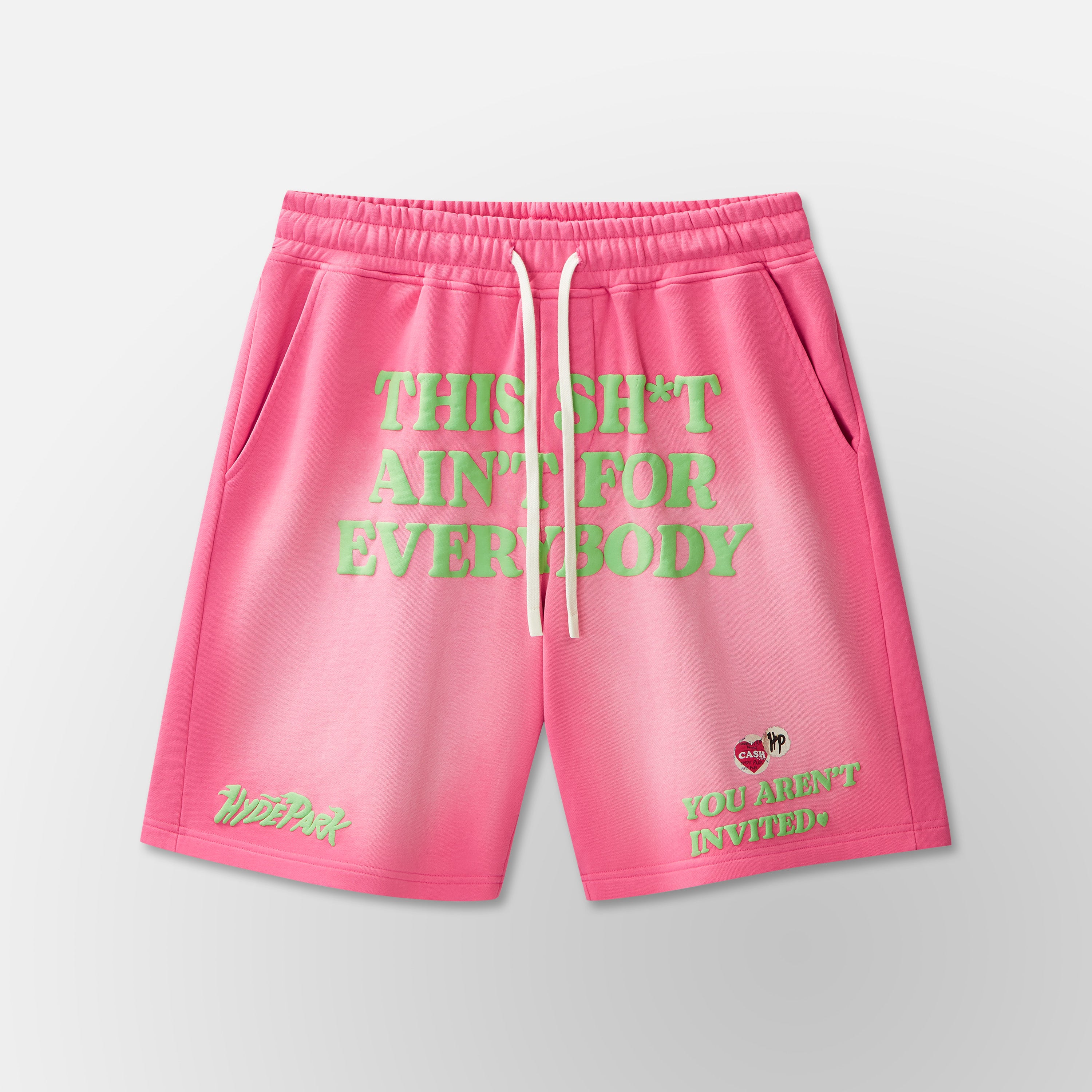 This Shit Ain't for Everybody Short - Pink/Green