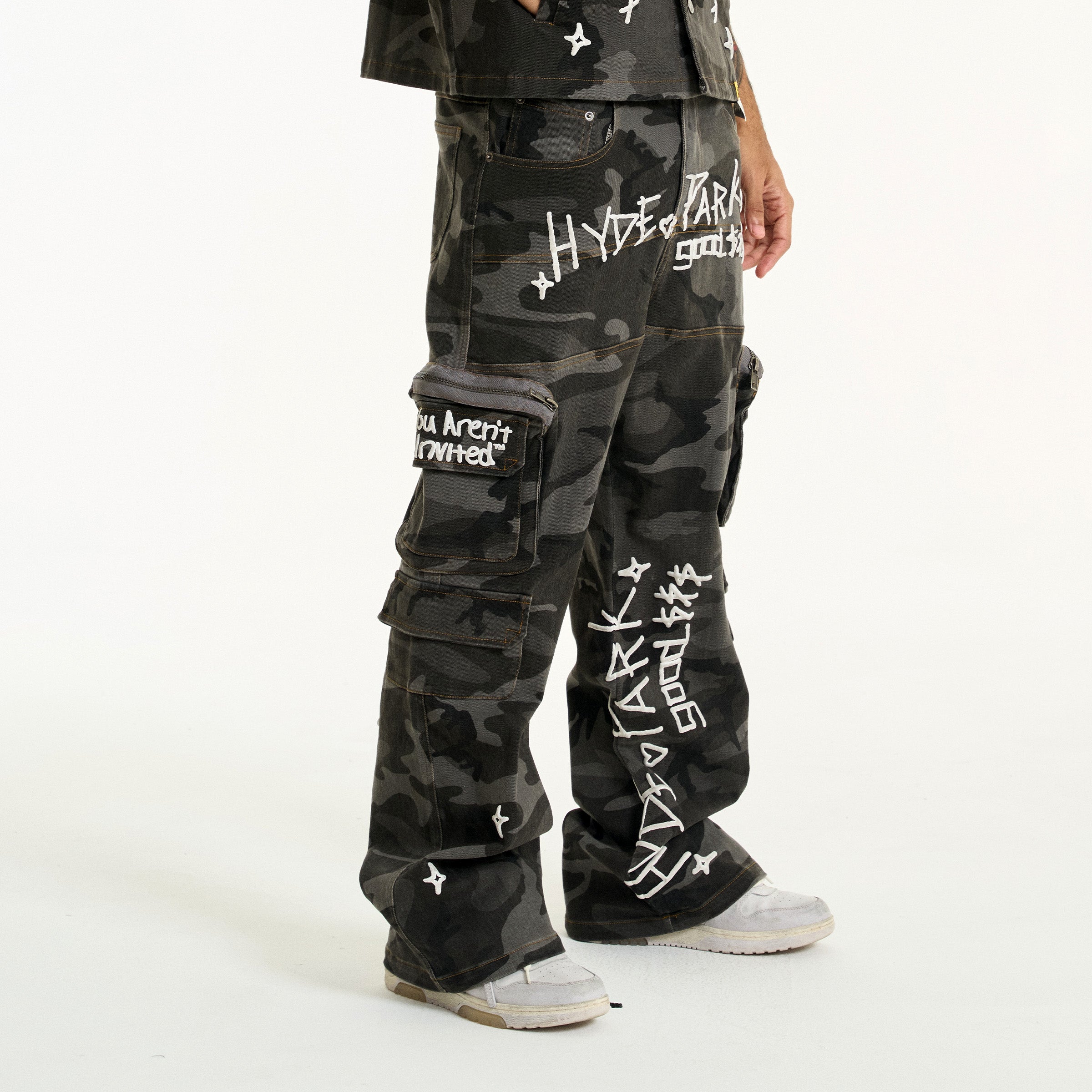 Urban Desert Camo Cargo Fatigue - Grey