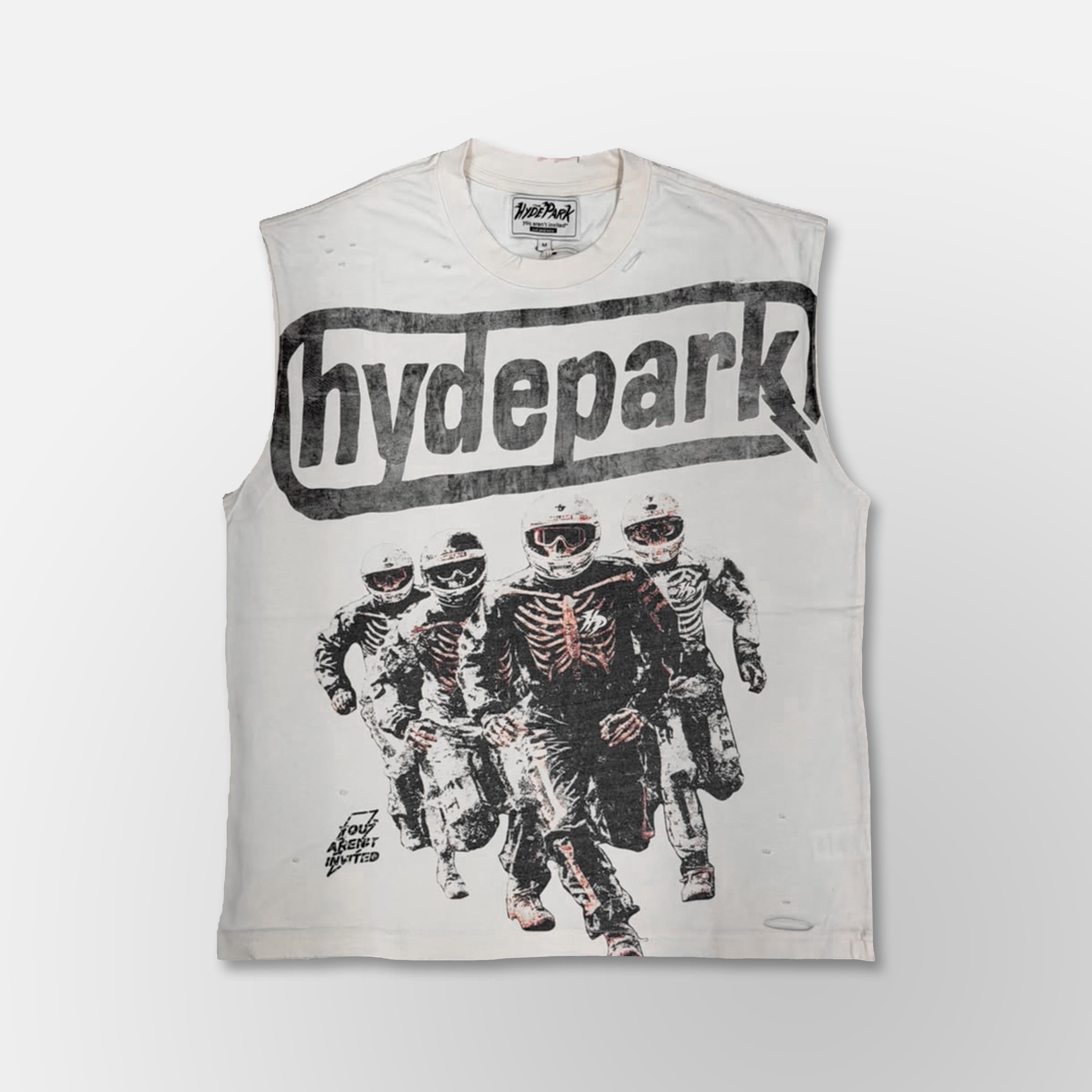 Super Speed Team TShirt Sleeveless - Cream