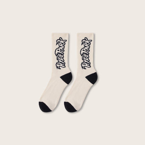 Logo Intarsia Sock - Panda