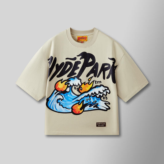 Tsunami Weekend Tee - Off White