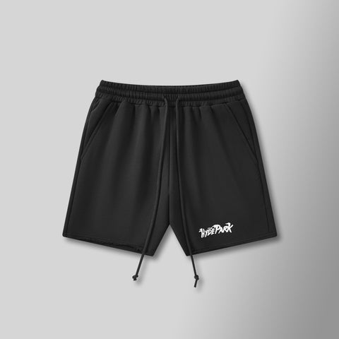 Posted Up Cut Off Shorts - Black