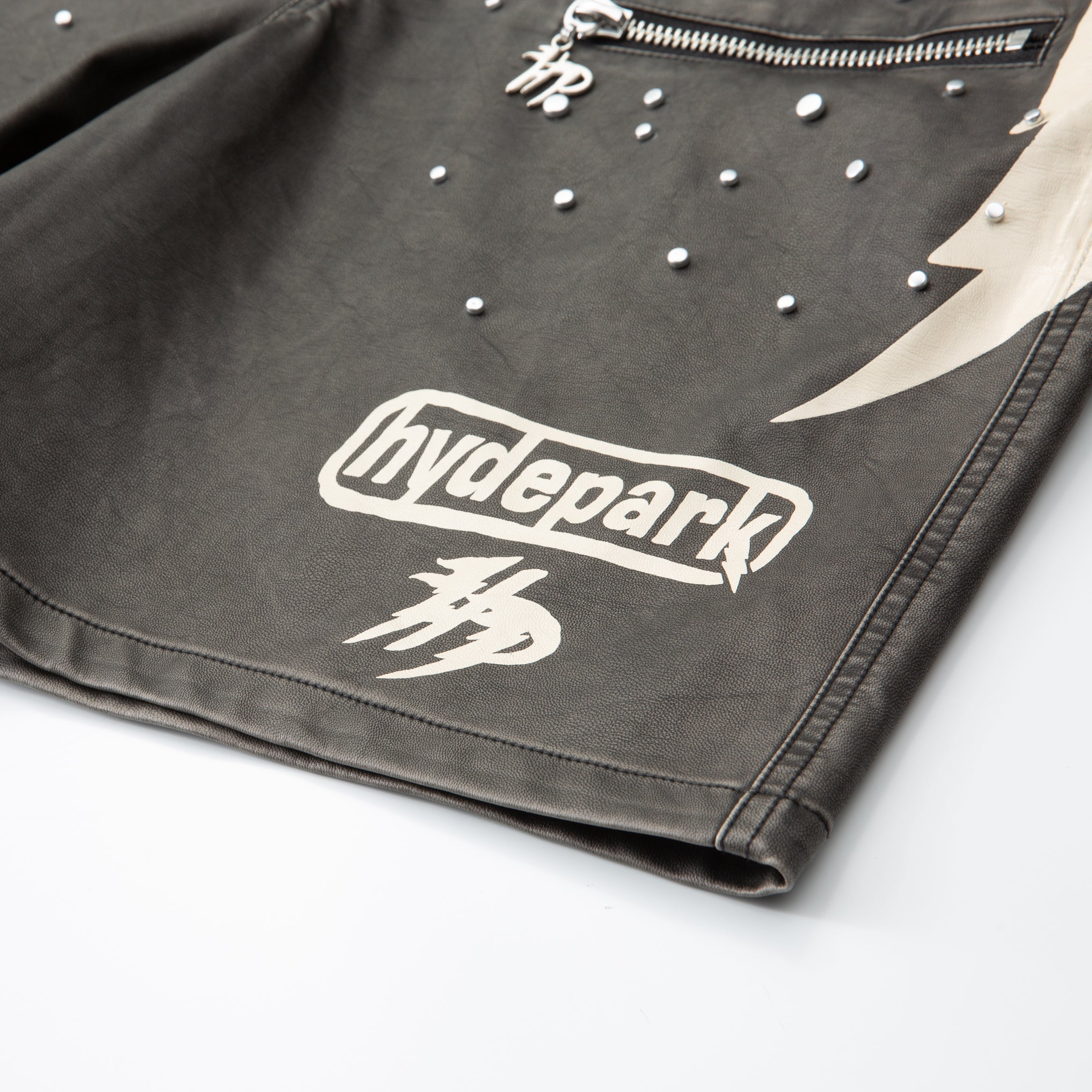 Super Speed Racer Moto Short - Black