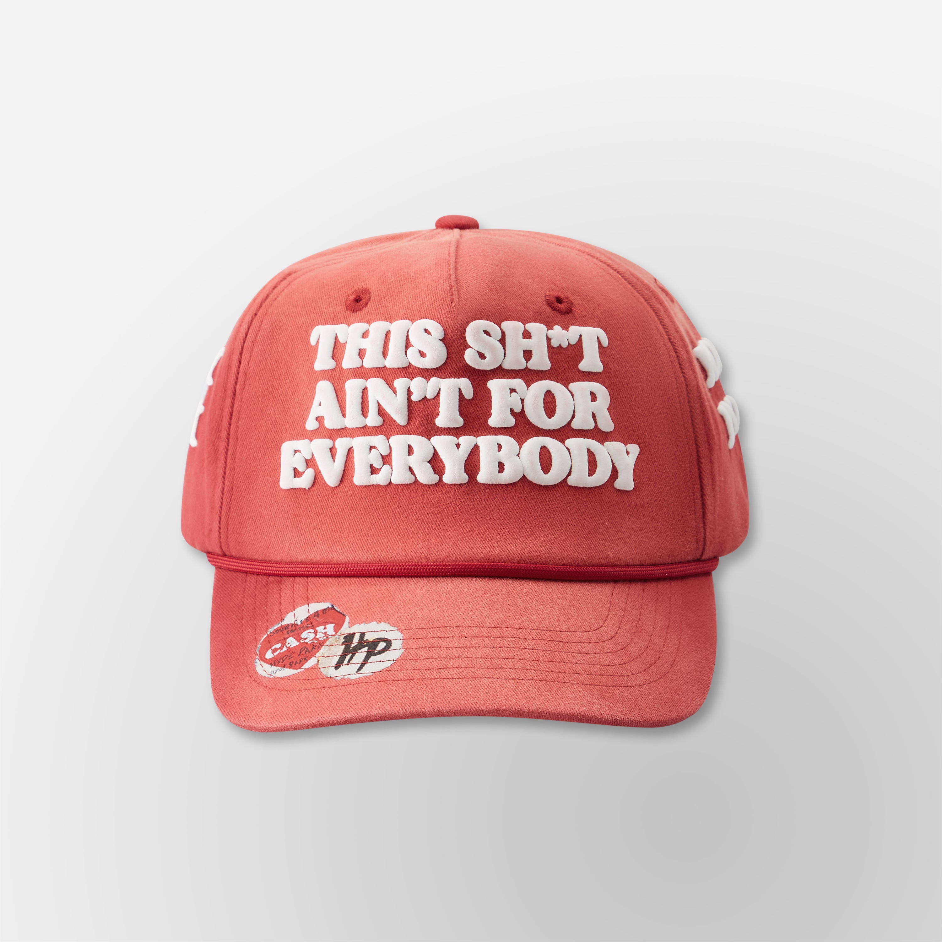 This Shit Ain't for Everybody Cap - Red