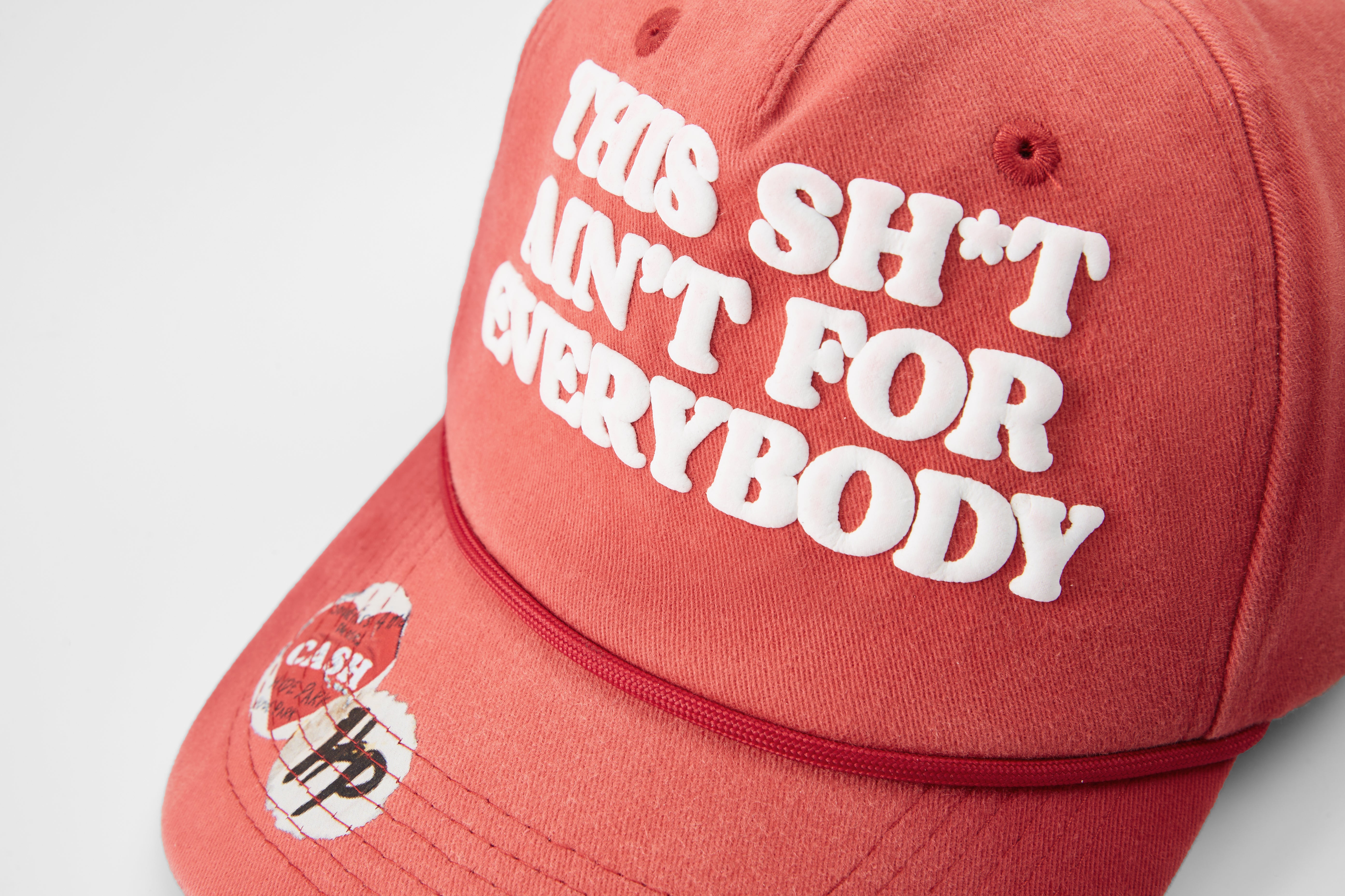 This Shit Ain't for Everybody Cap - Red