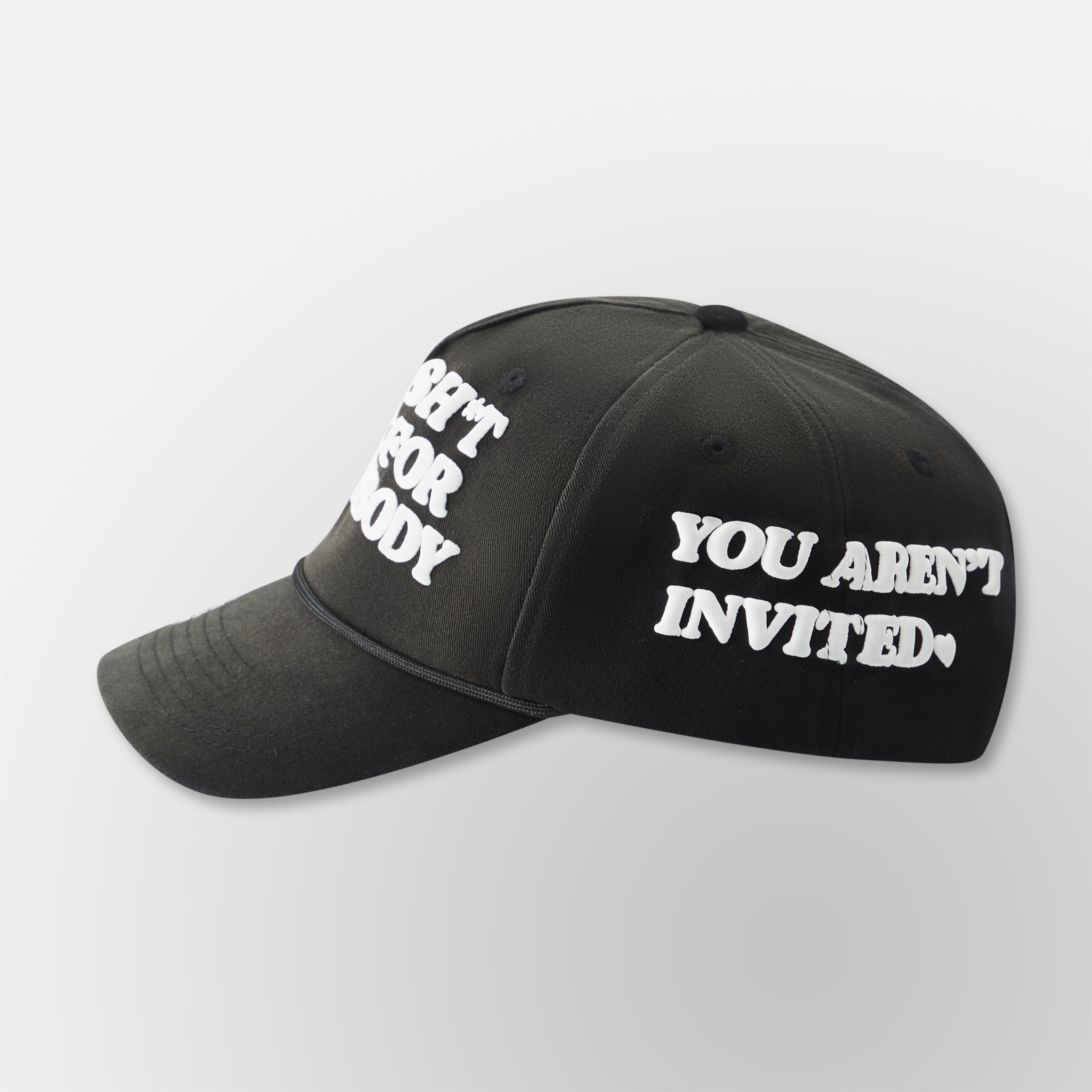 This Shit Ain't for Everybody Cap- Black