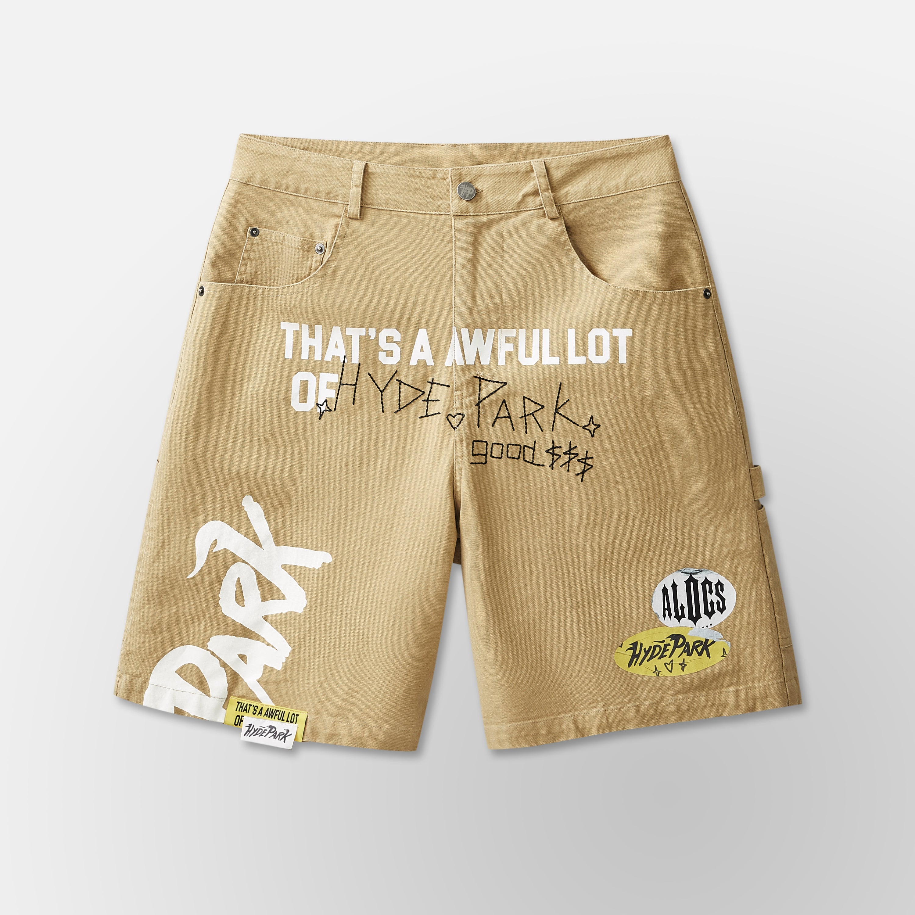 Carpenter Work Wear Shorts ALOCS x HP - Khaki