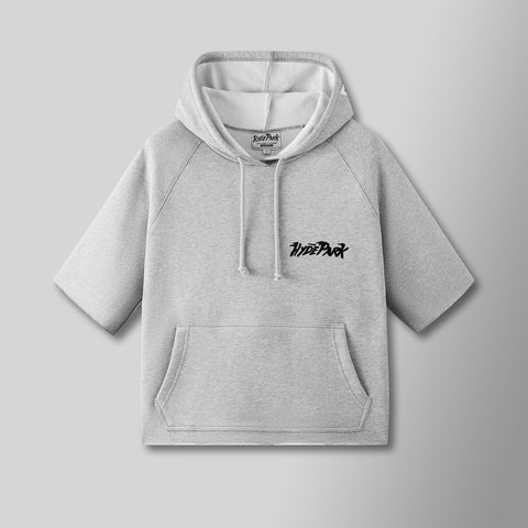 Posted Up T-Shirt Hoodie - Gray Heather