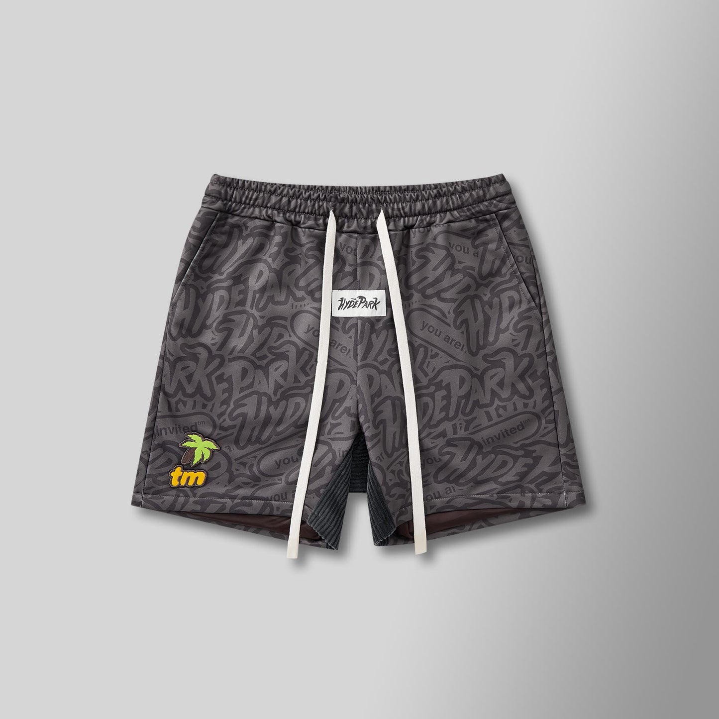 Mash Up The Weekend Shorts - Black Sand
