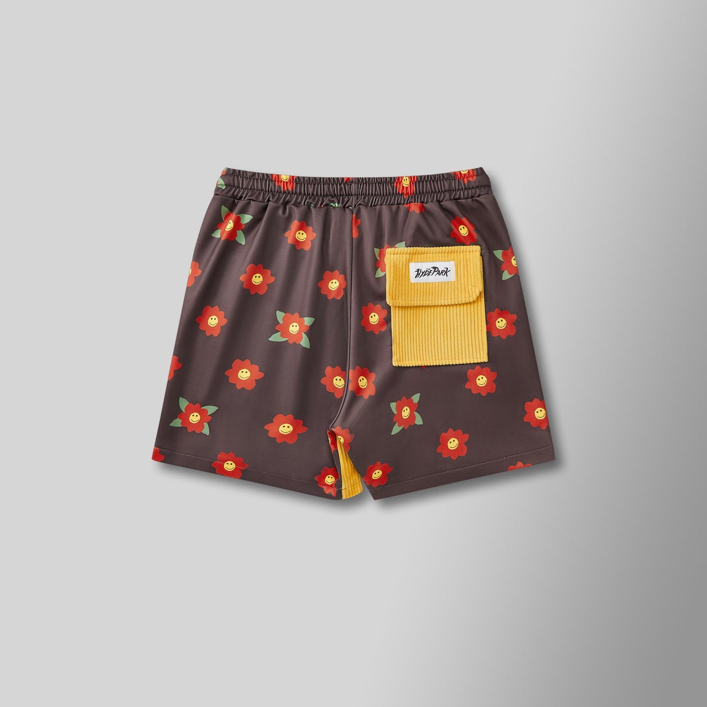 Mash Up The Weekend Shorts - Red Lemon