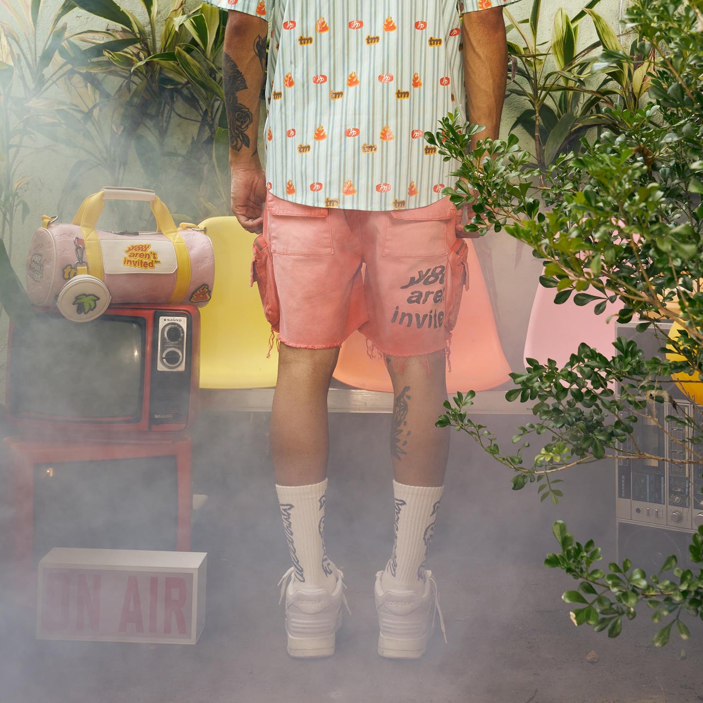 The Weekender Cargo Shorts - Vintage Orange