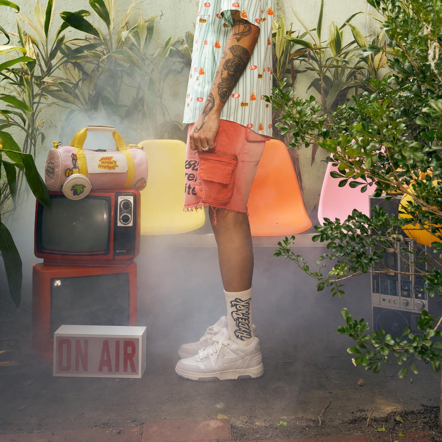 The Weekender Cargo Shorts - Vintage Orange
