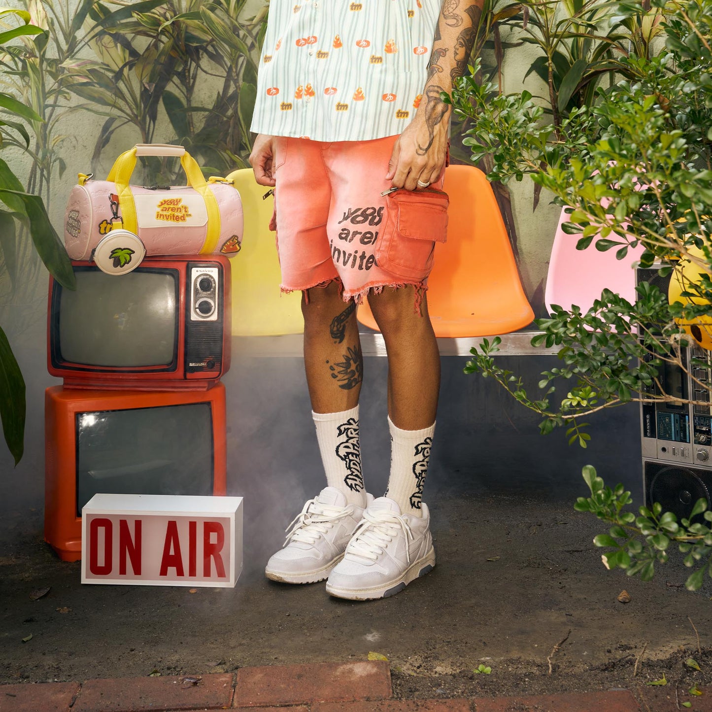 The Weekender Cargo Shorts - Vintage Orange