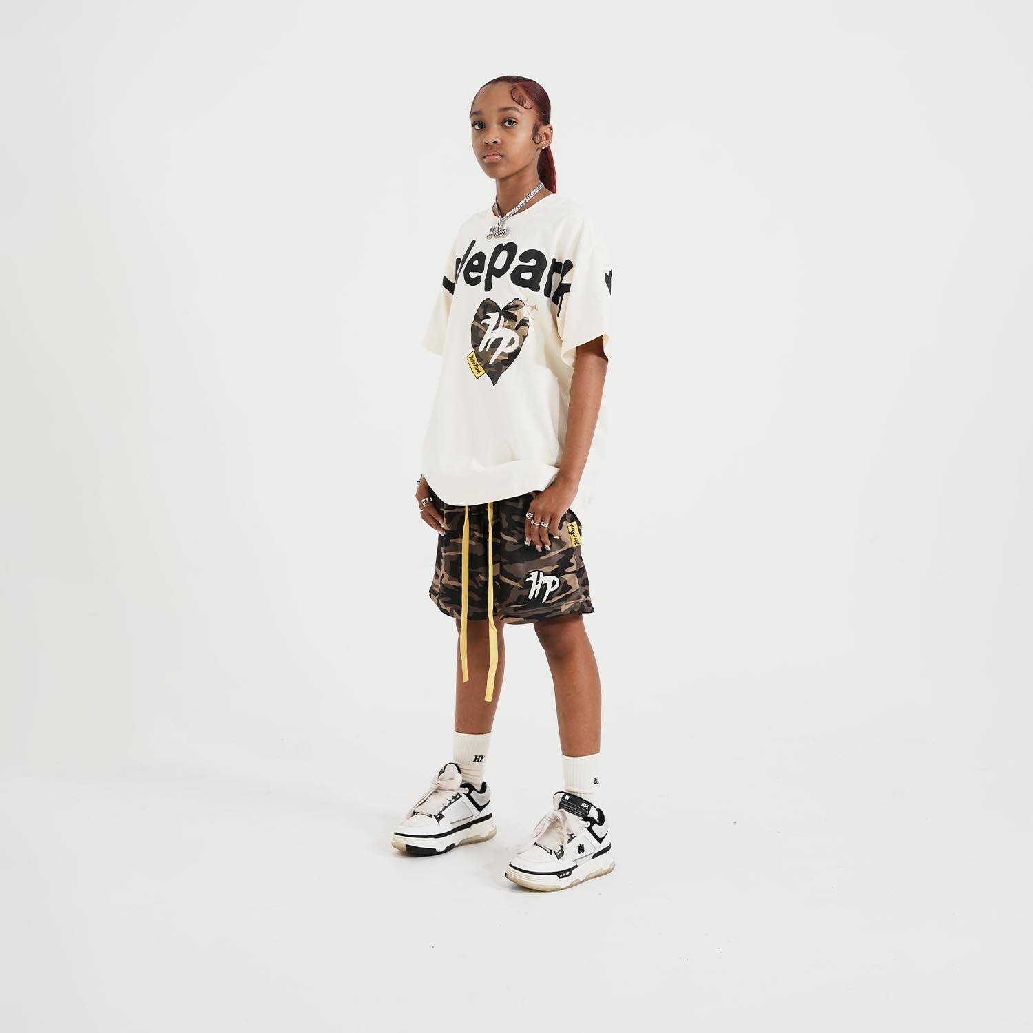Game Short HP - Green Camo