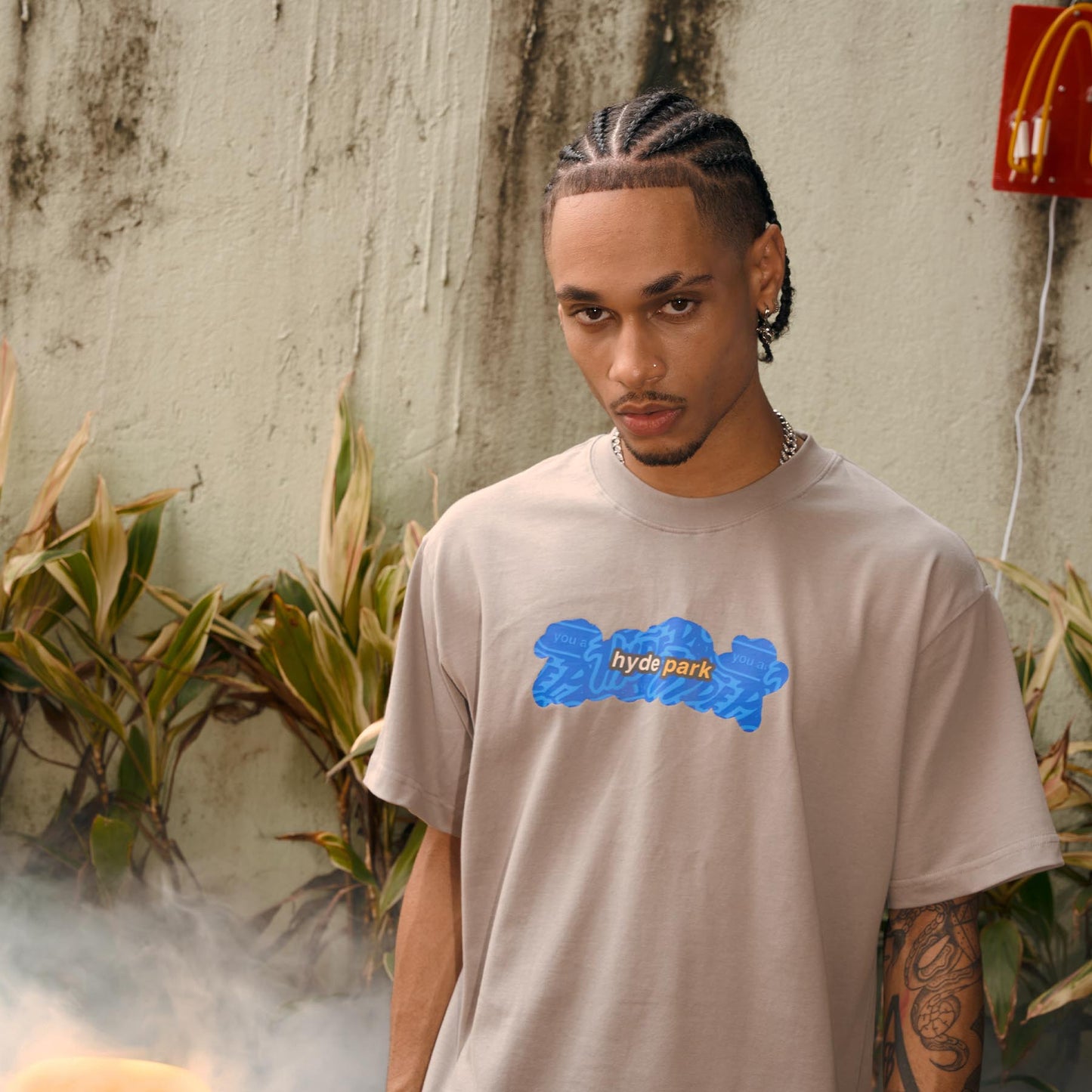 Is This Hyde Park Tee - Blue Lemon